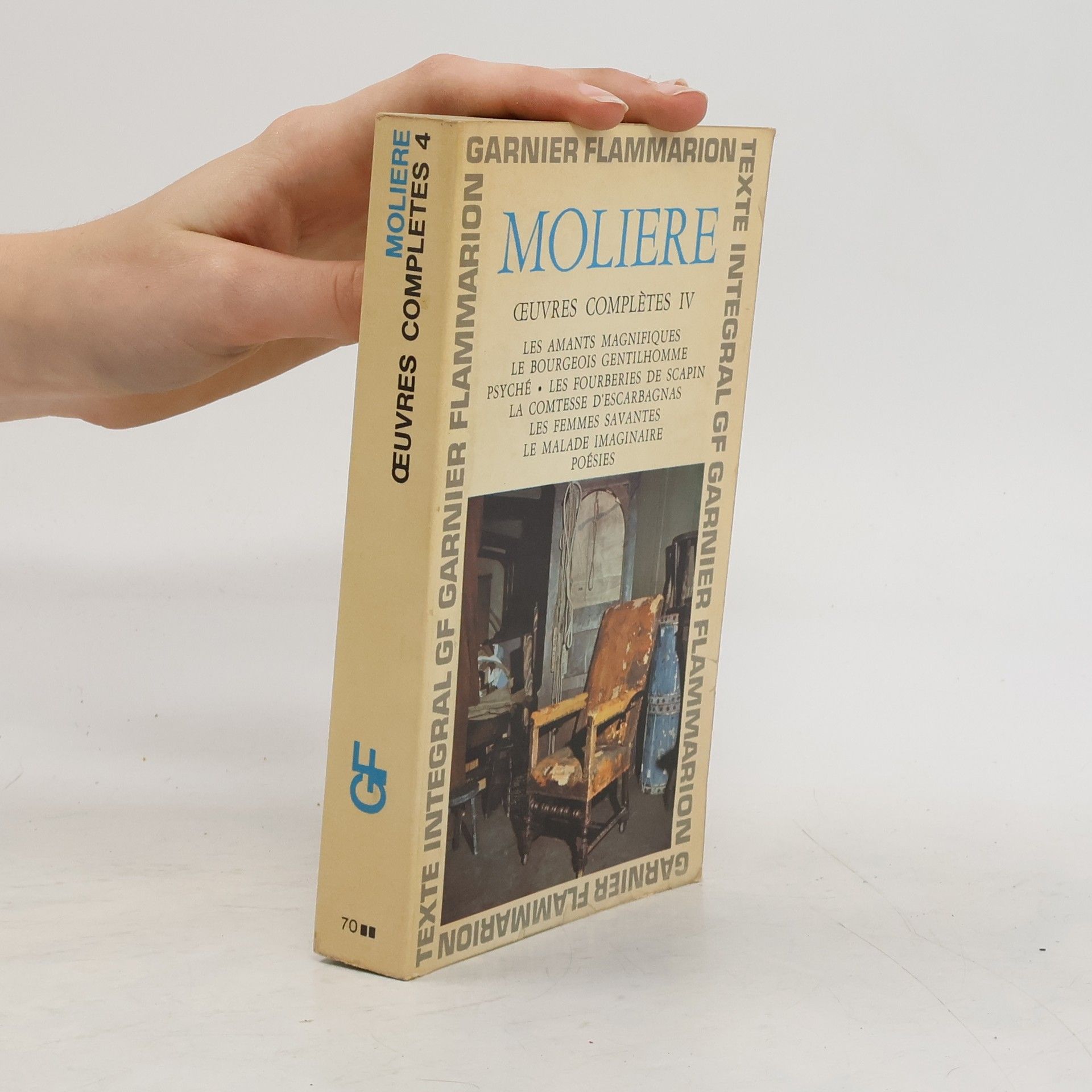 Moliere Oeuvres complètes de Molière IV