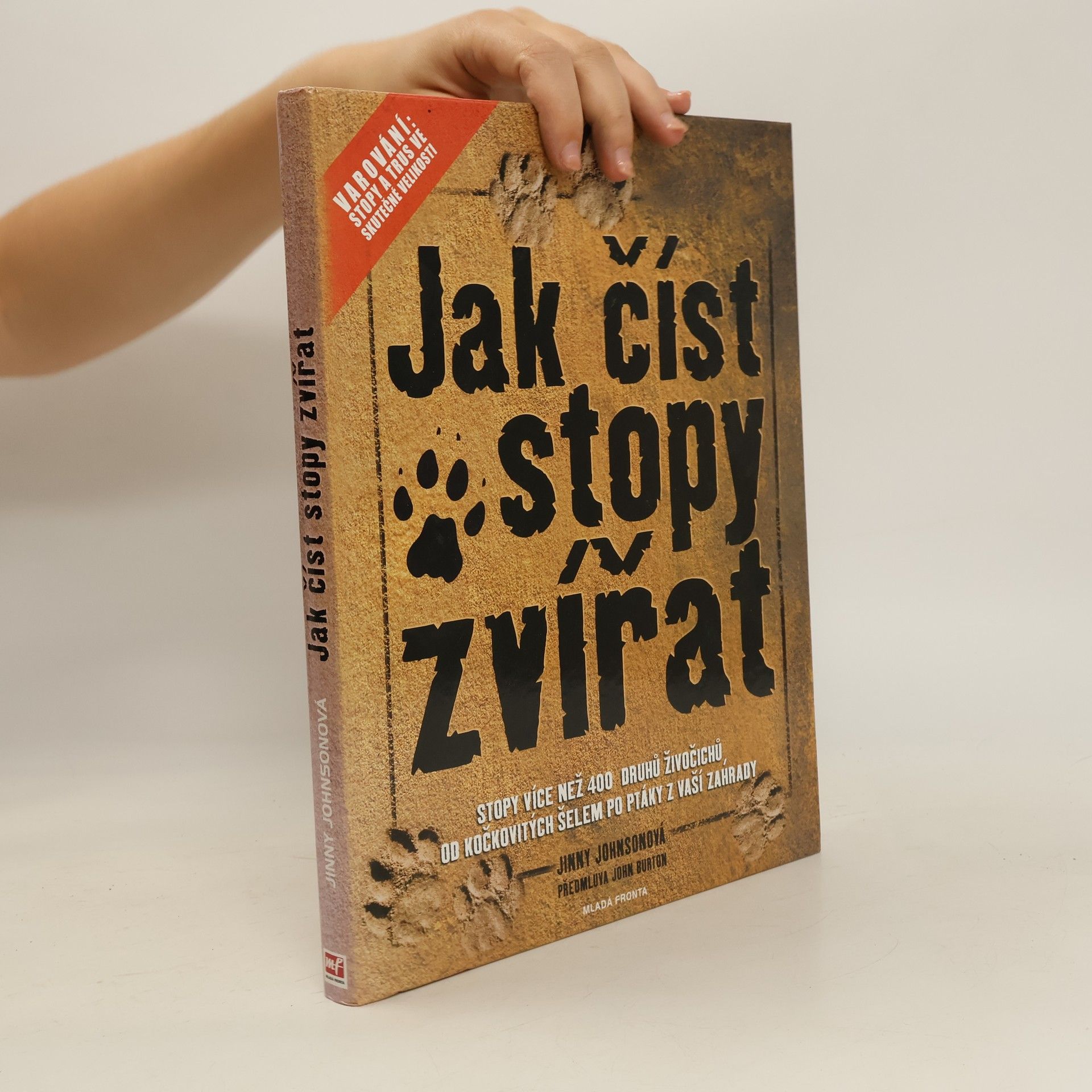 Jinny Johnson Jak číst stopy zvířat
