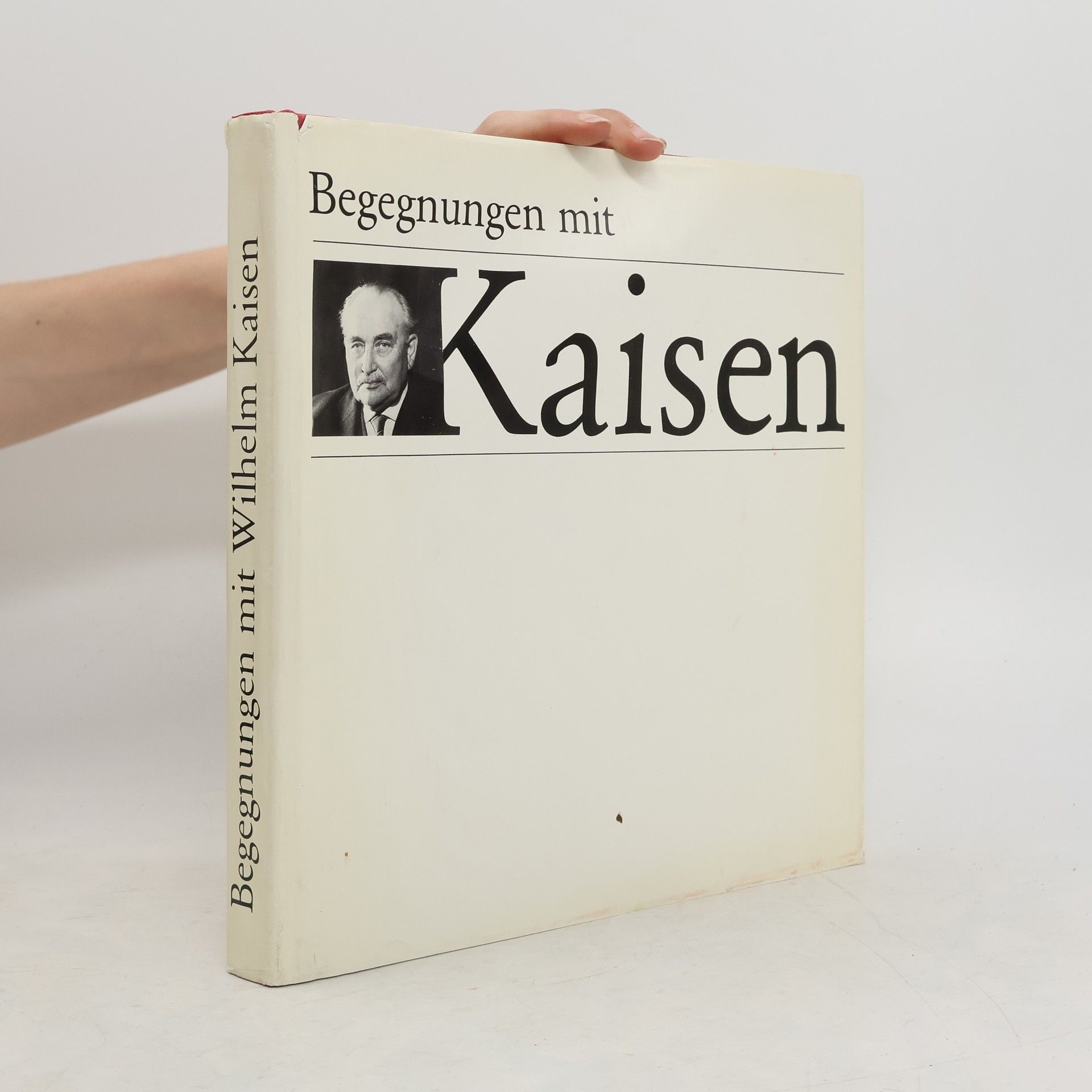 Hartmut Müller Begegnungen mit Wilhelm Kaisen