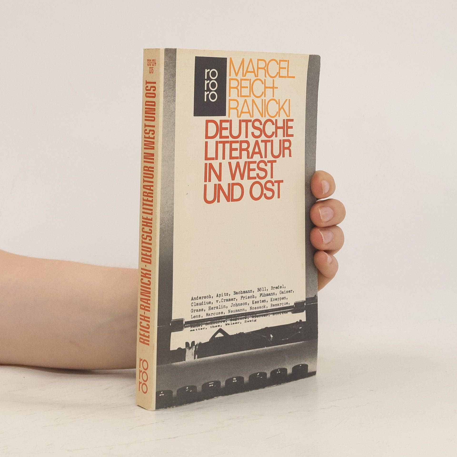 Marcel Reich-Ranicki Deutsche Literatur in West und Ost