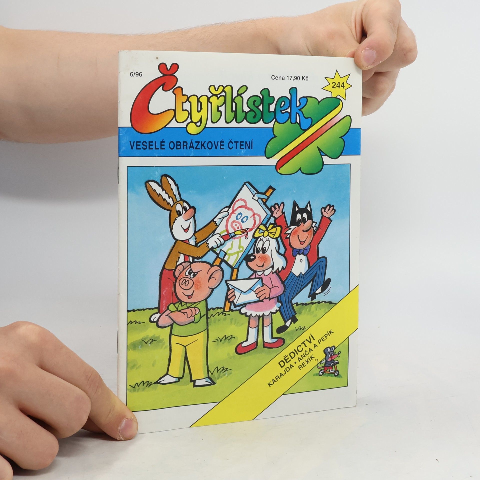 Collectif d'auteurs Čtyřlístek 244. Dědictví