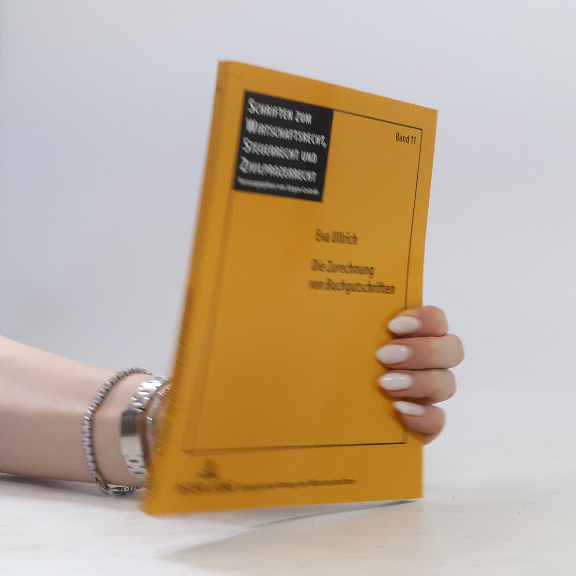 Eva Ullrichová Die Zurechnung von Buchgutschriften
