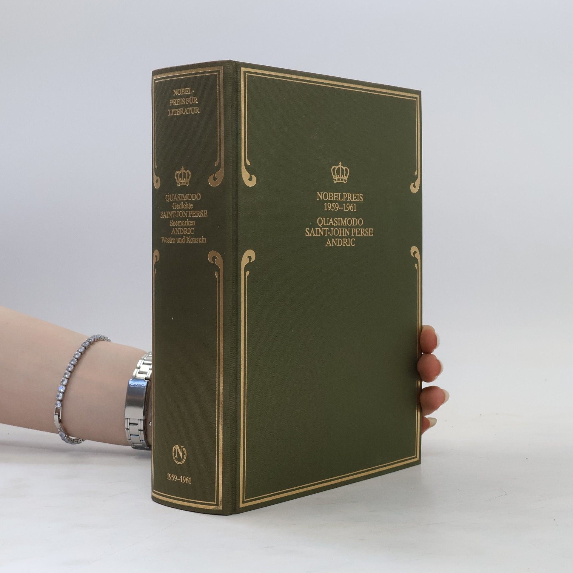 Collective Nobelpreis für Literatur 1959-1961. Quasimodo, Saint-John Perse, Andric