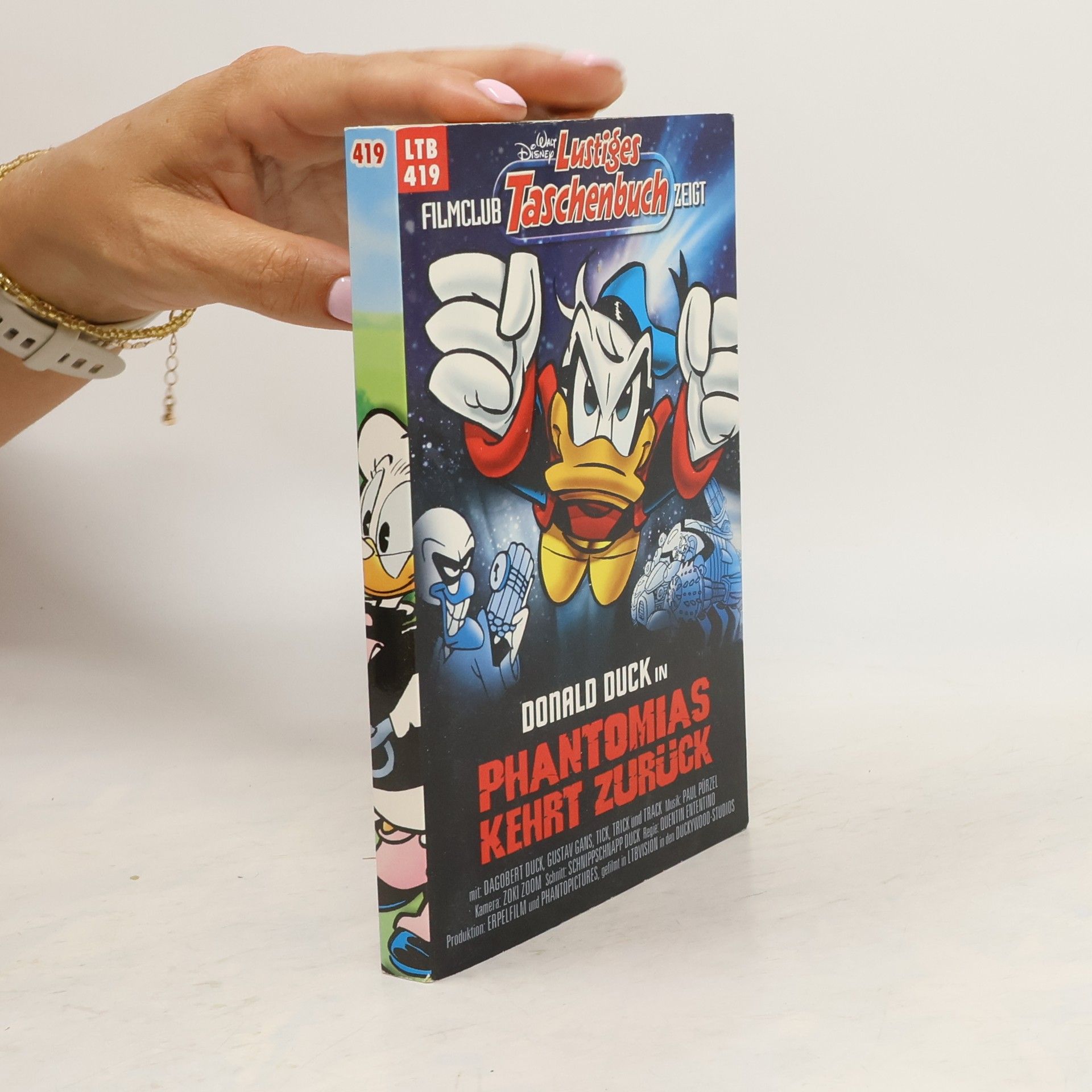 Walt Disney Lustiges Taschenbuch 419. Donald Duck in Phantomias Kehrt Zurück