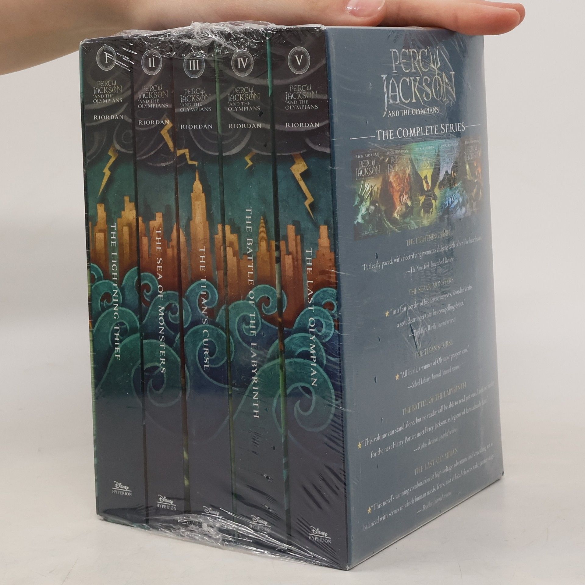 Rick Riordan Percy Jackson and the Olympians 1-5