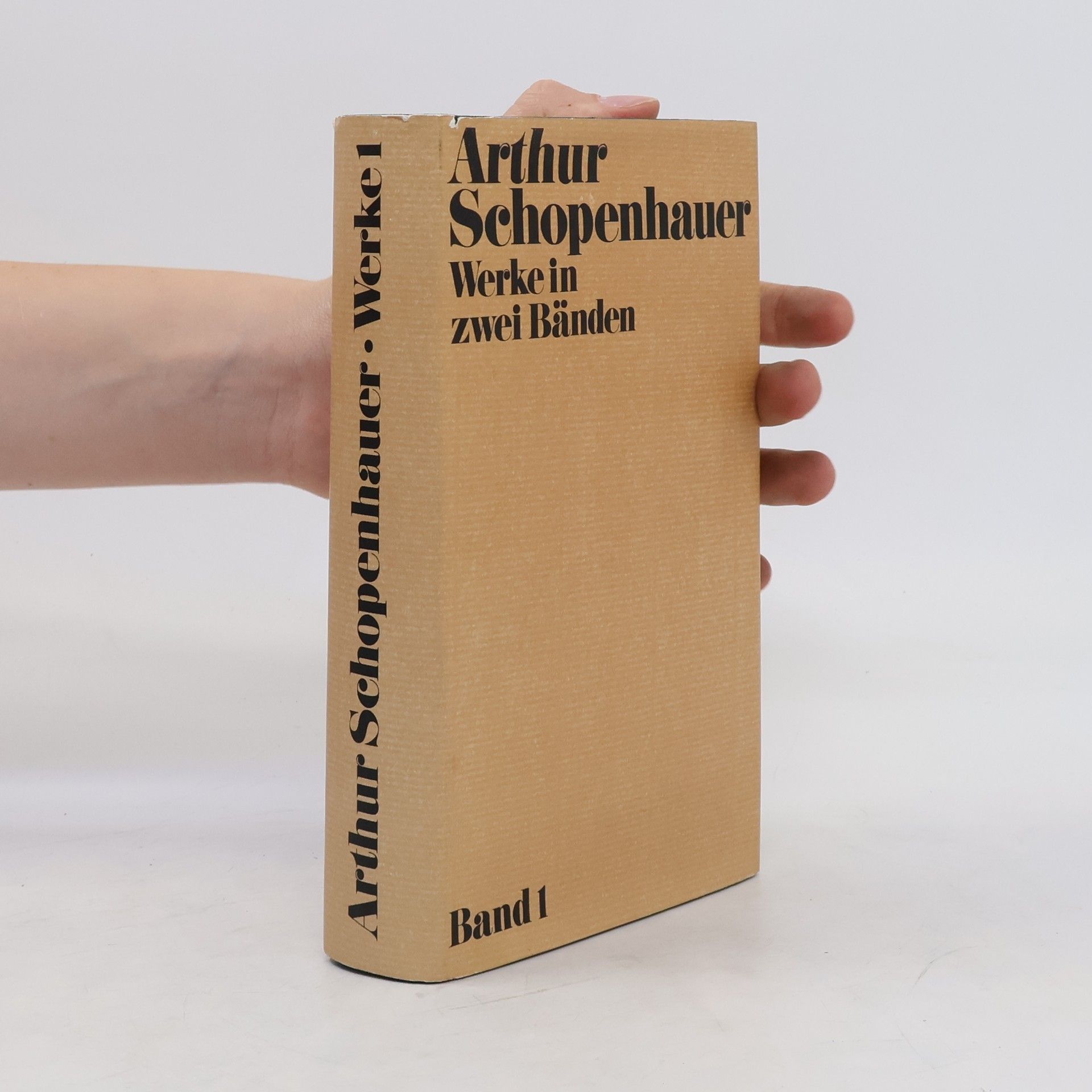 Arthur Schopenhauer Werke in zwei Bänden 1