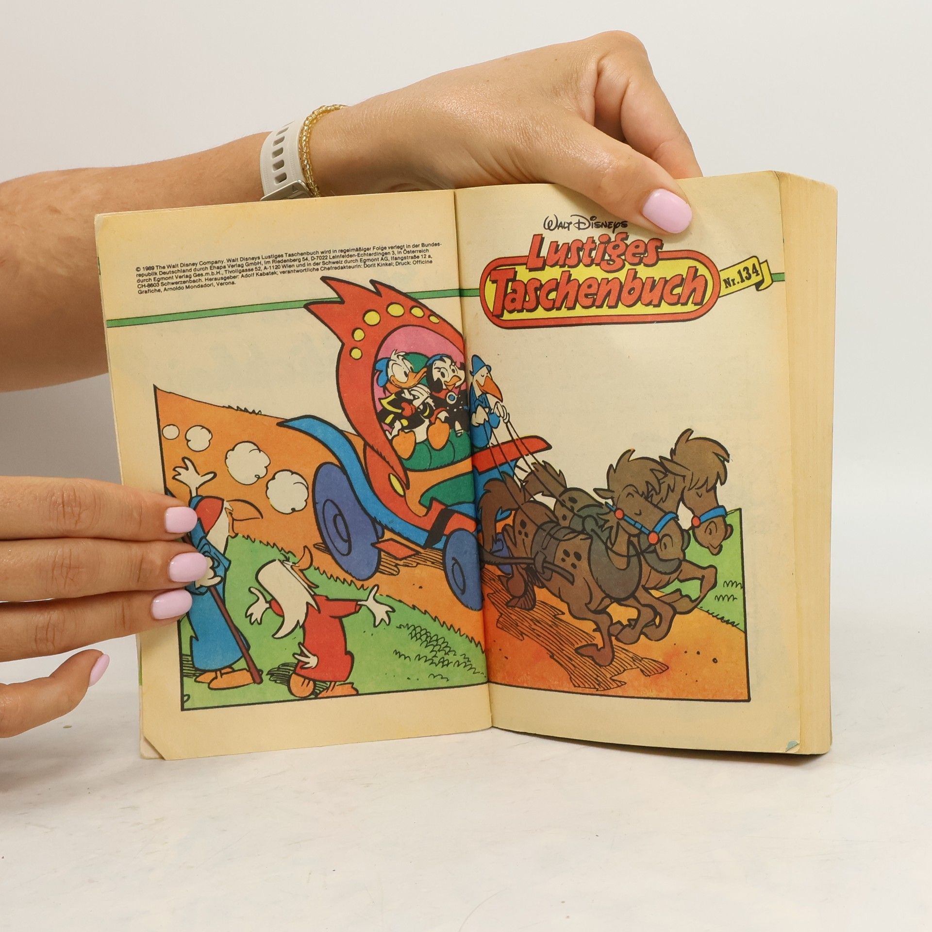 Walt Disney Lustiges Taschenbuch 134. Traum oder Wirklichkeit?