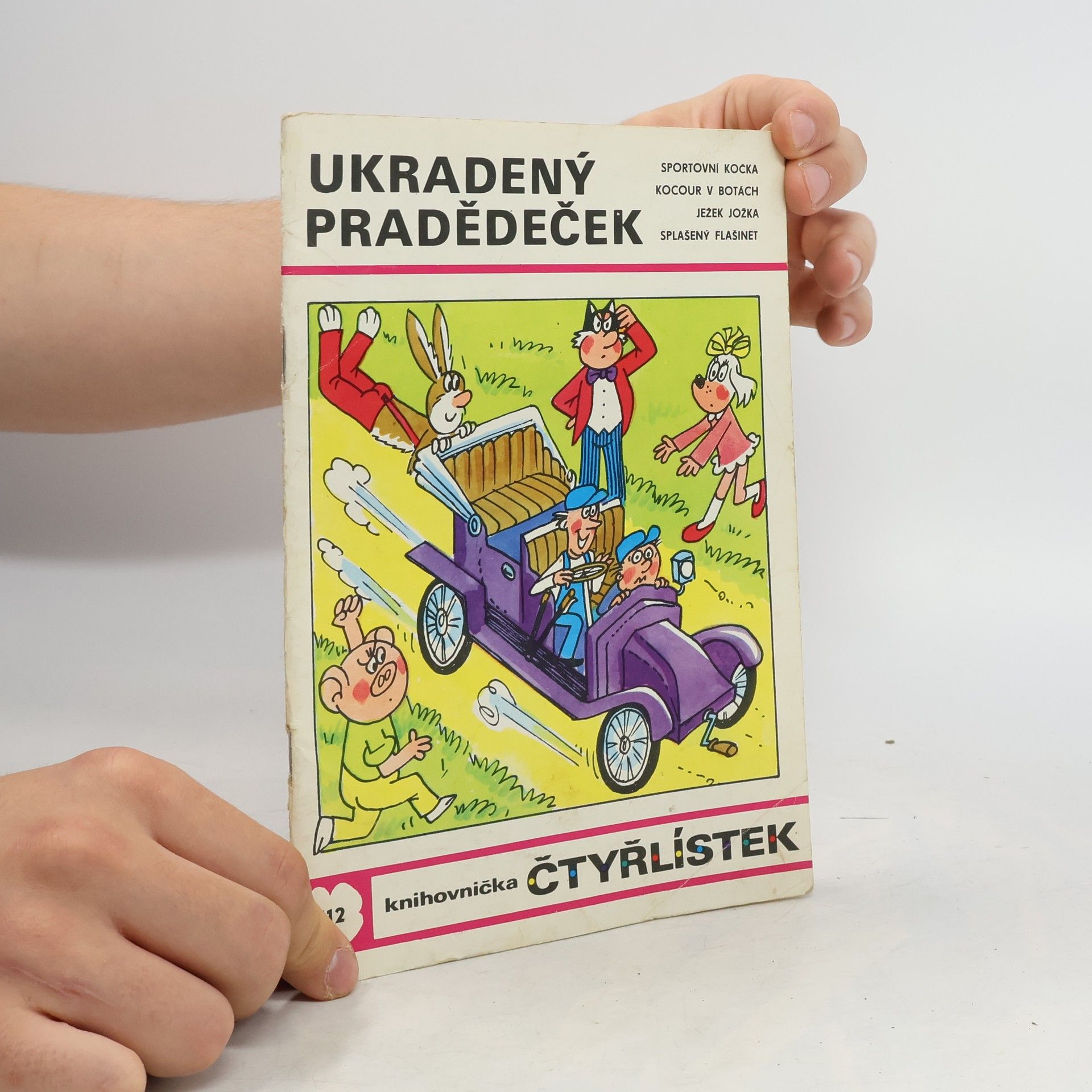 Jaroslav Němeček Čtyřlístek 112. Ukradený pradědeček