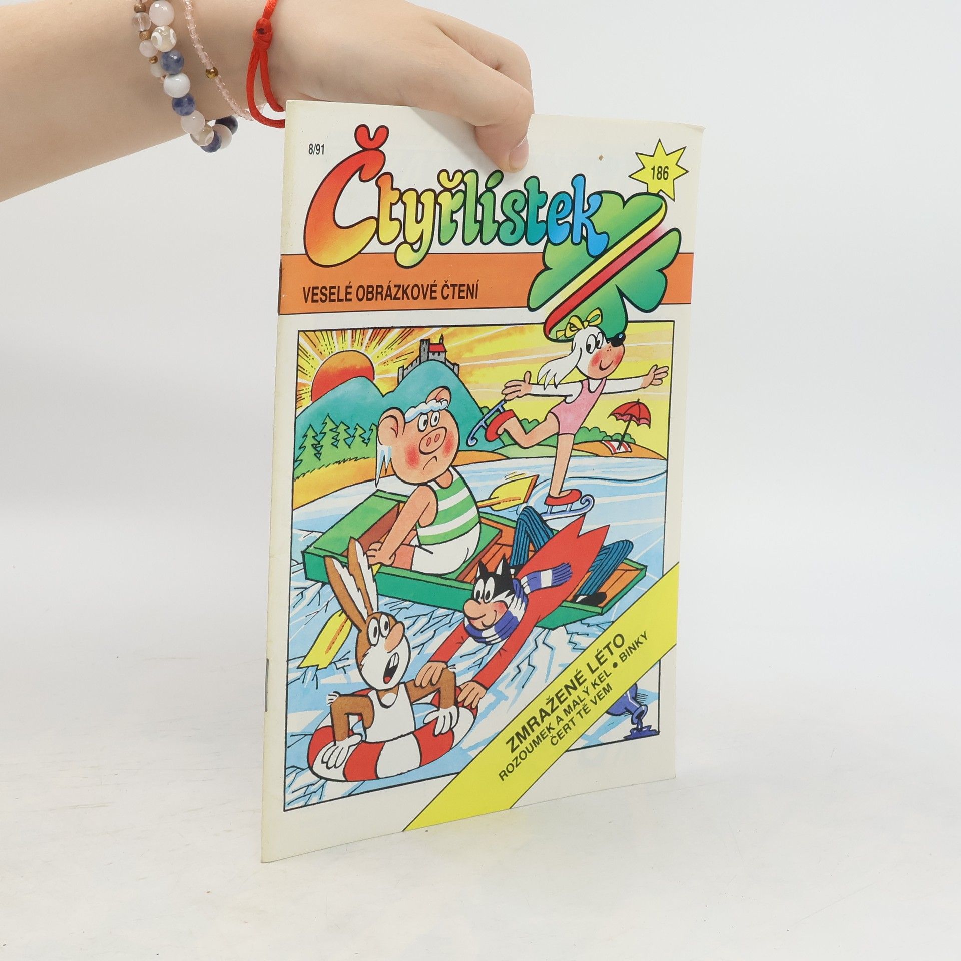 kolektiv Čtyřlístek 186, 8/1991