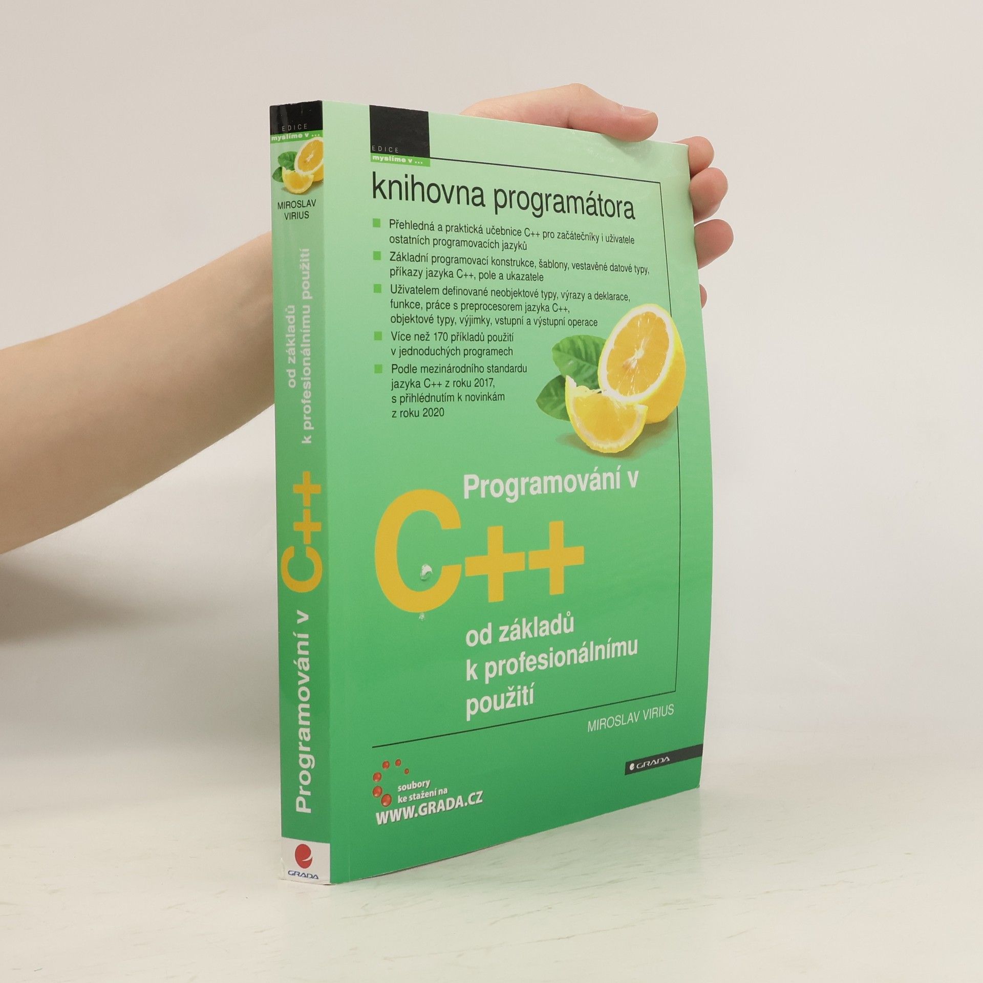 Miroslav Virius Programování v C++, od základů k profesionálnímu použití
