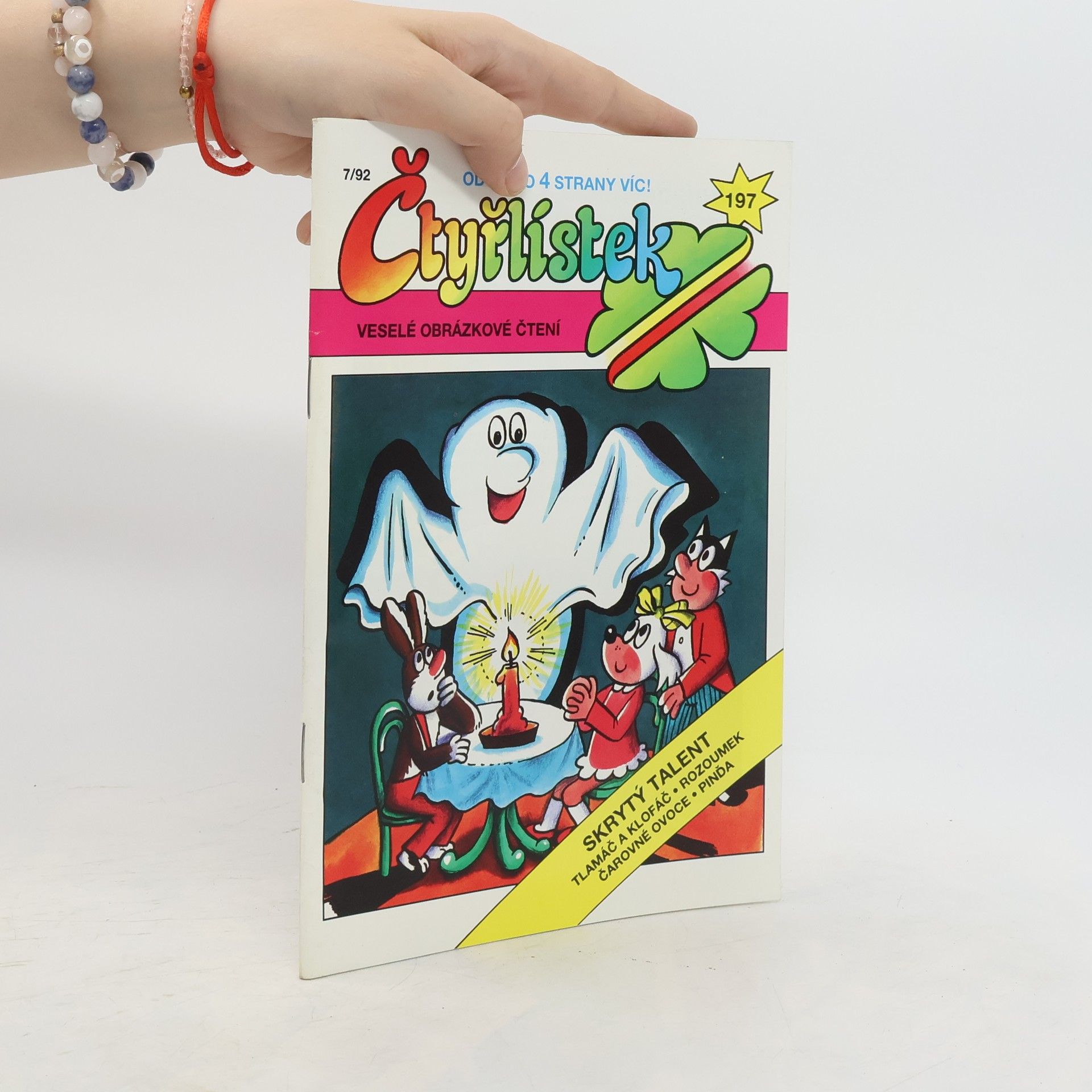 kolektiv Čtyřlístek 197. 7/1992. Skrytý talent