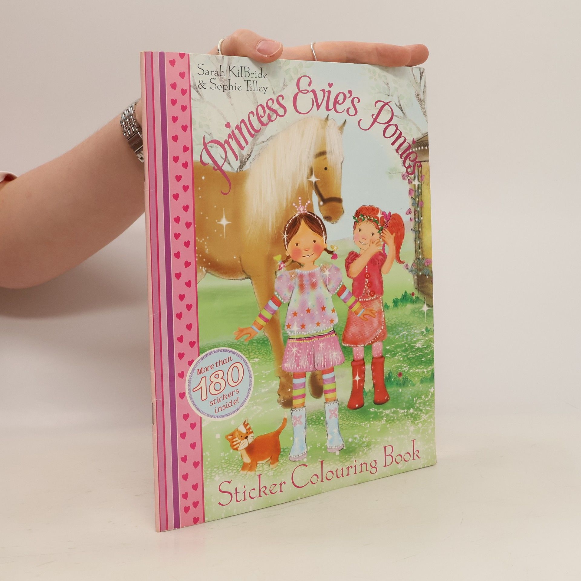 Sarah Kilbride Princess Evie Sticker Colouring Book
