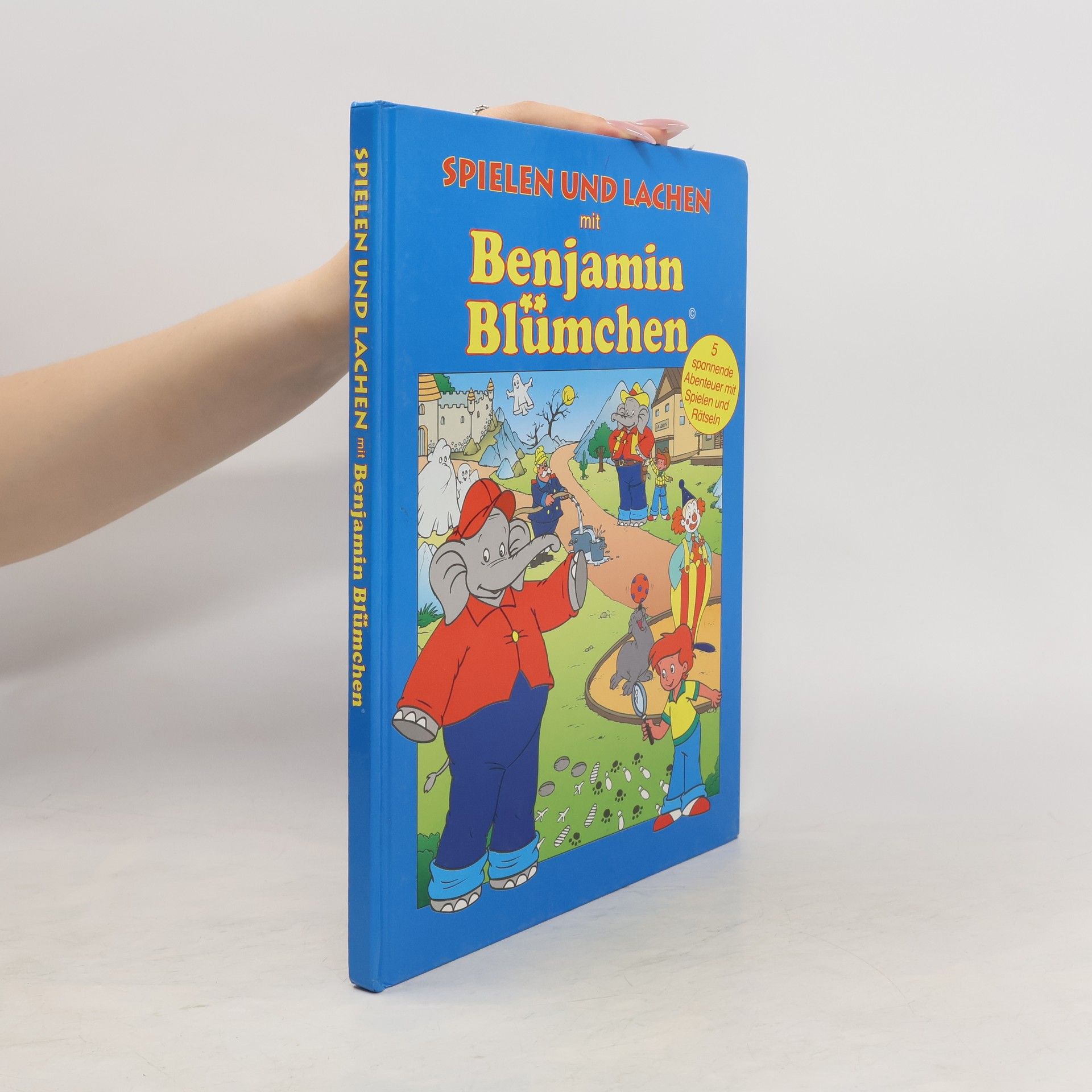 Bettina Kienitz Spielen and Lachen mit Benjamin Blümchen