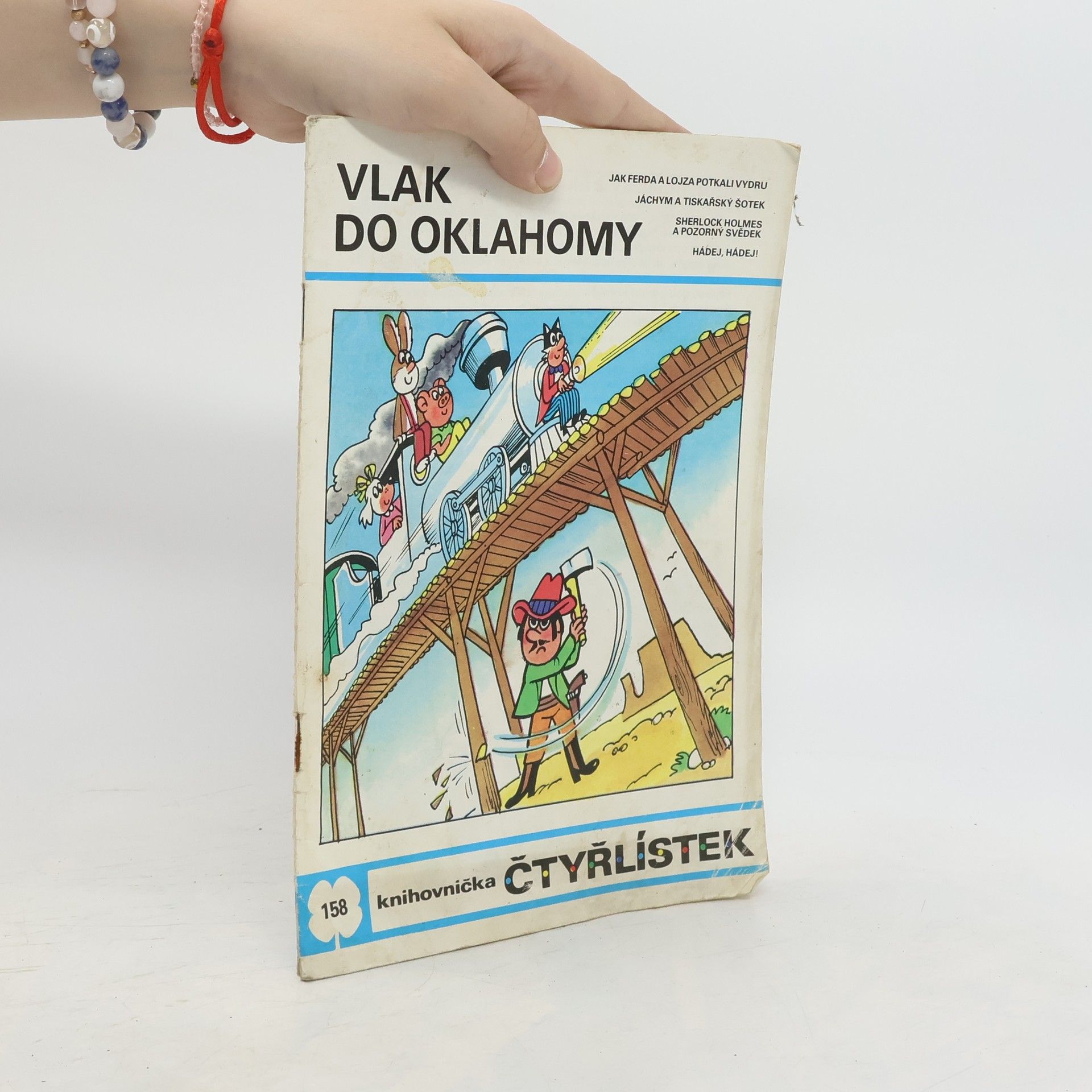 Jaroslav Němeček Čtyřlístek 158. Vlak do Oklahomy