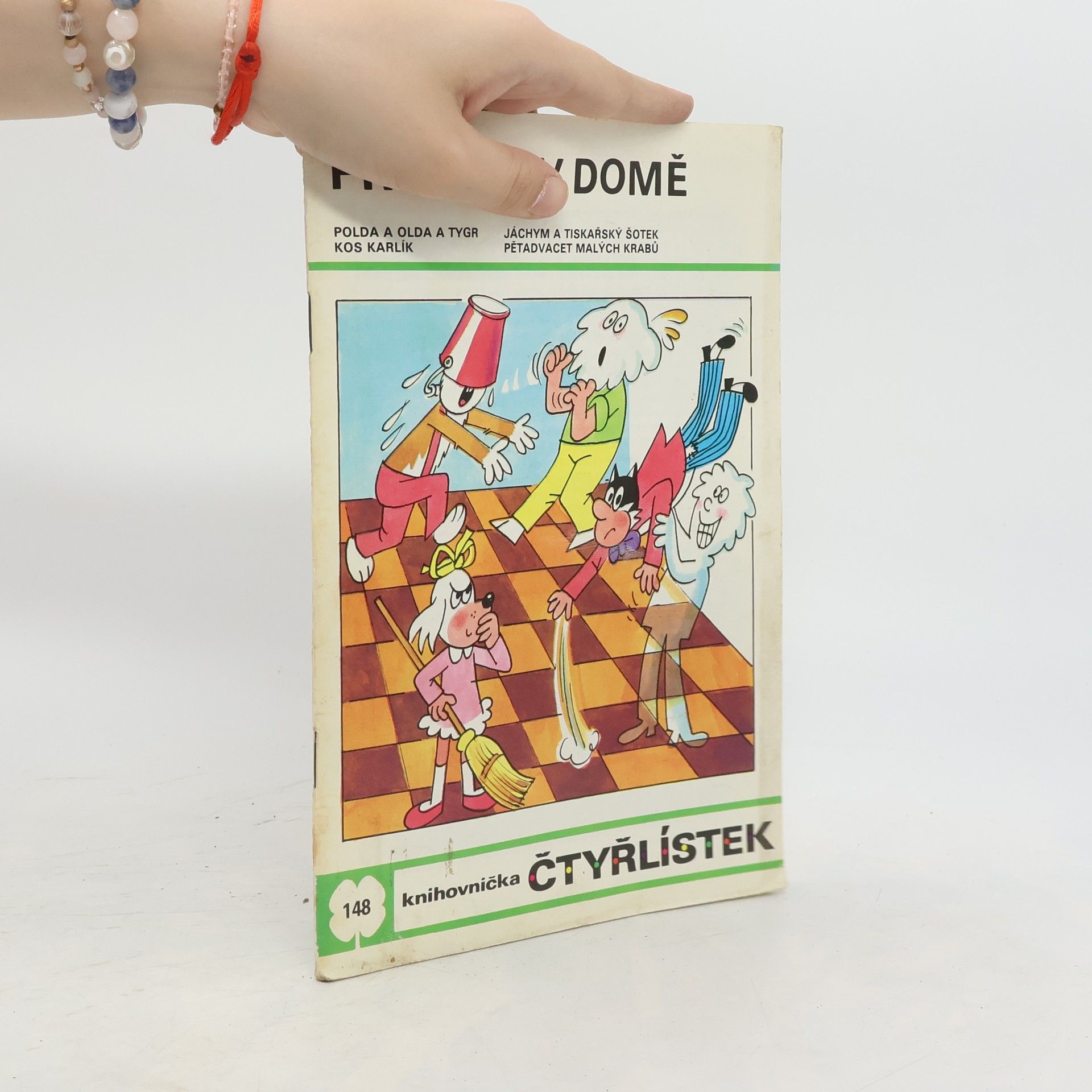 Jaroslav Němeček Čtyřlístek 148. Přízrak v domě