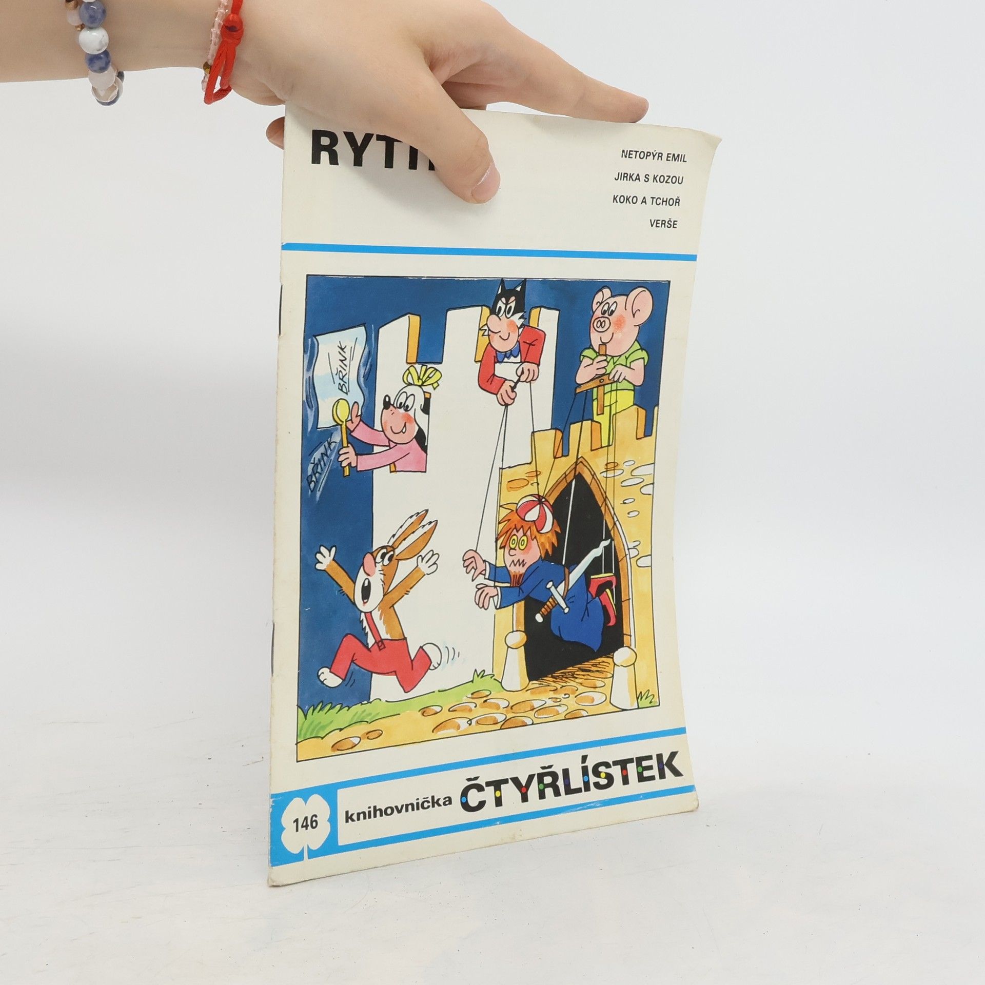 Jaroslav Němeček Čtyřlístek 146. Rytíř