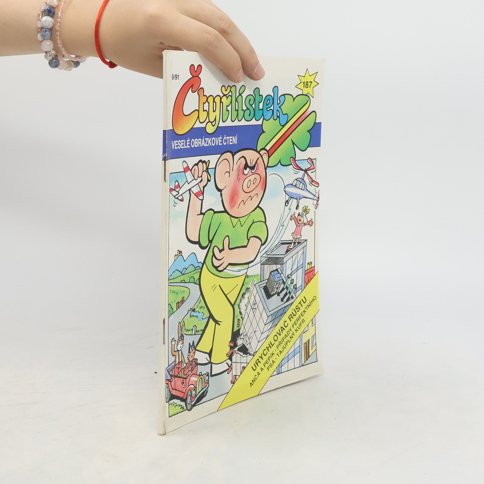 kolektiv Čtyřlístek 187. Urychlovač růstu 9/1991