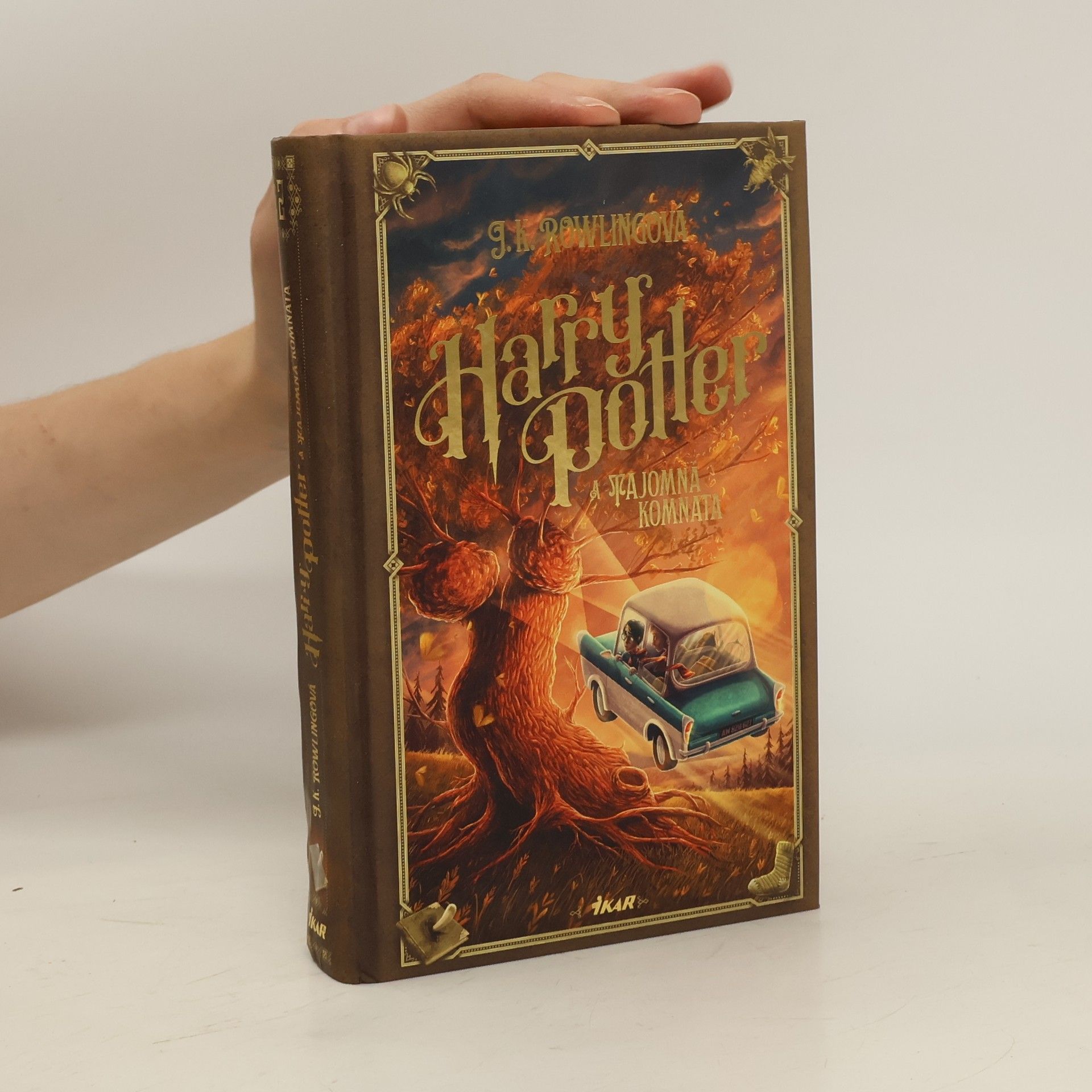 J. K. Rowling Harry Potter a Tajomná komnata (farebná oriezka)