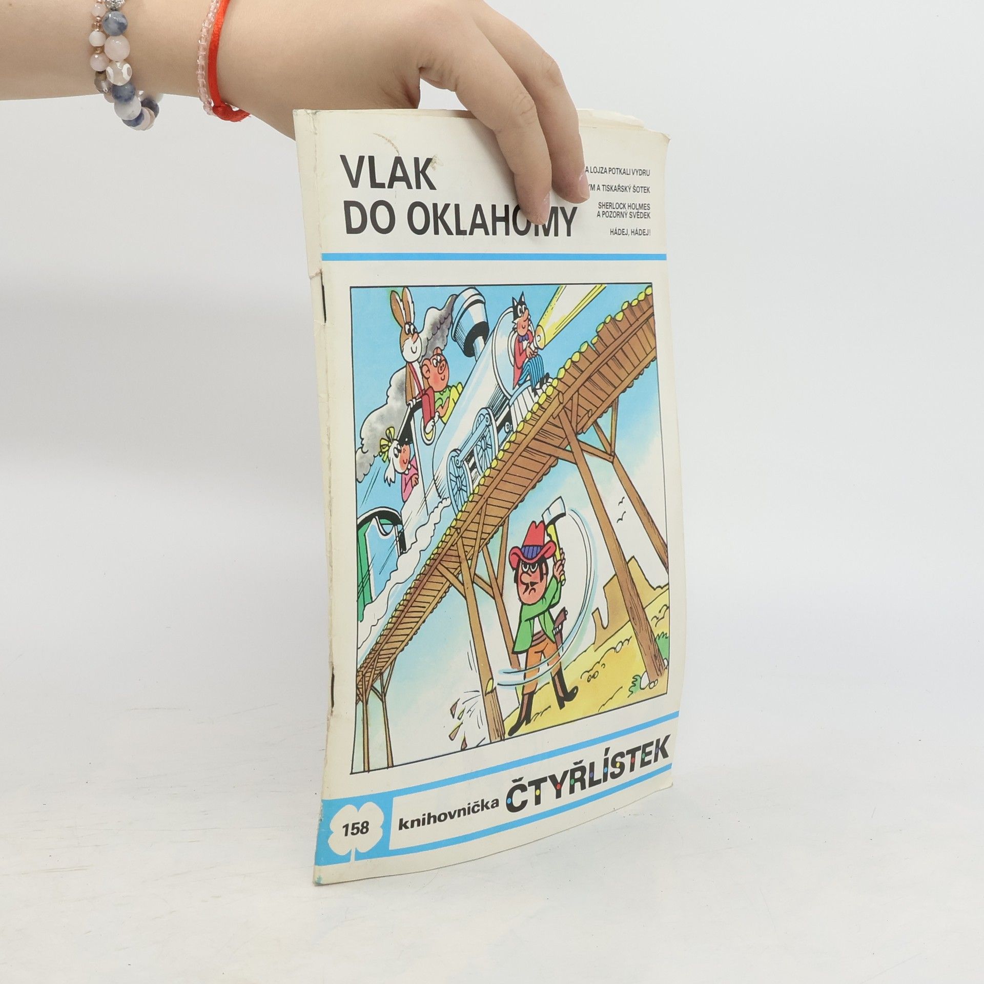 Jaroslav Němeček Čtyřlístek 158. Vlak do Oklahomy