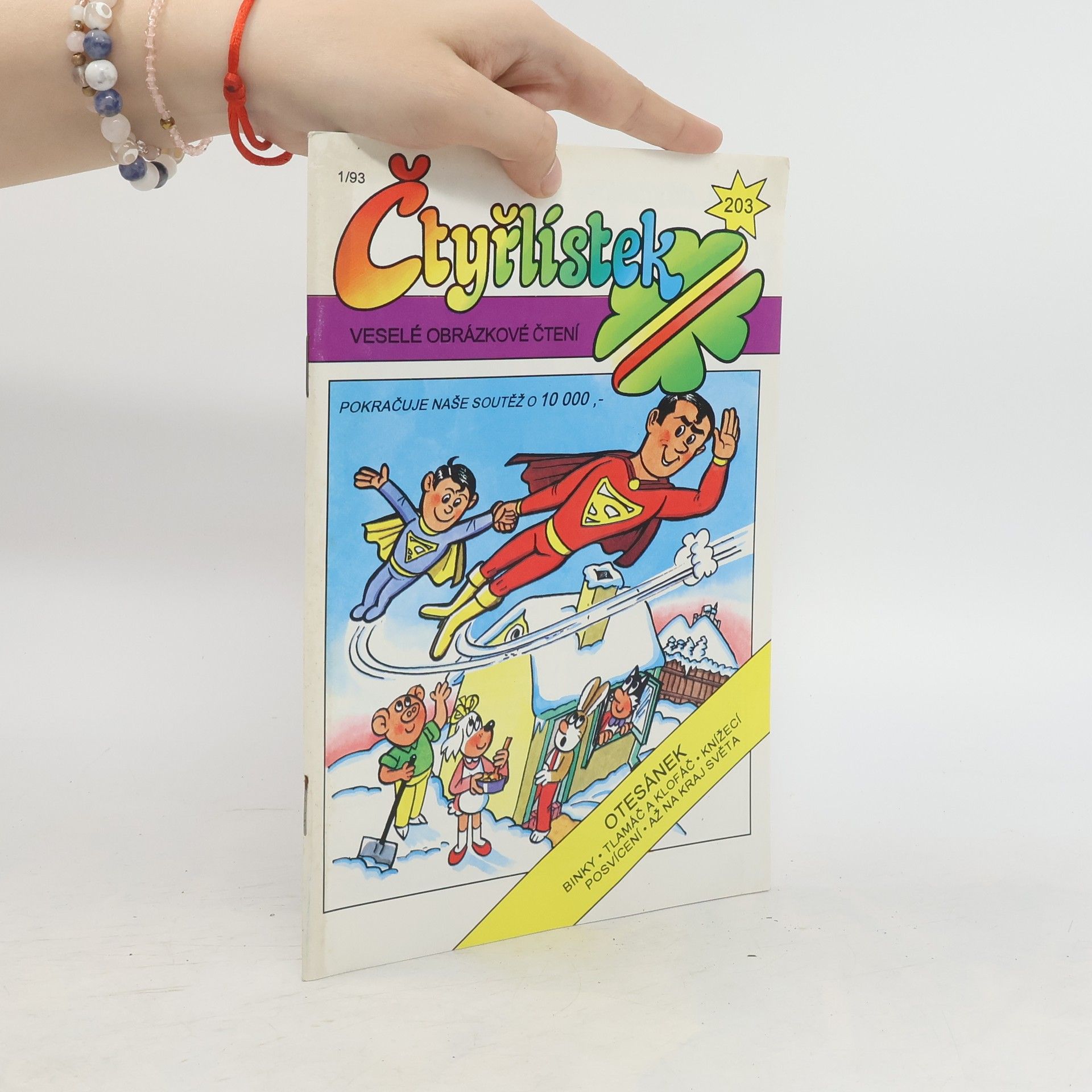 Kolektiv autorů Čtyřlístek 203. 1/1993. Otesánek