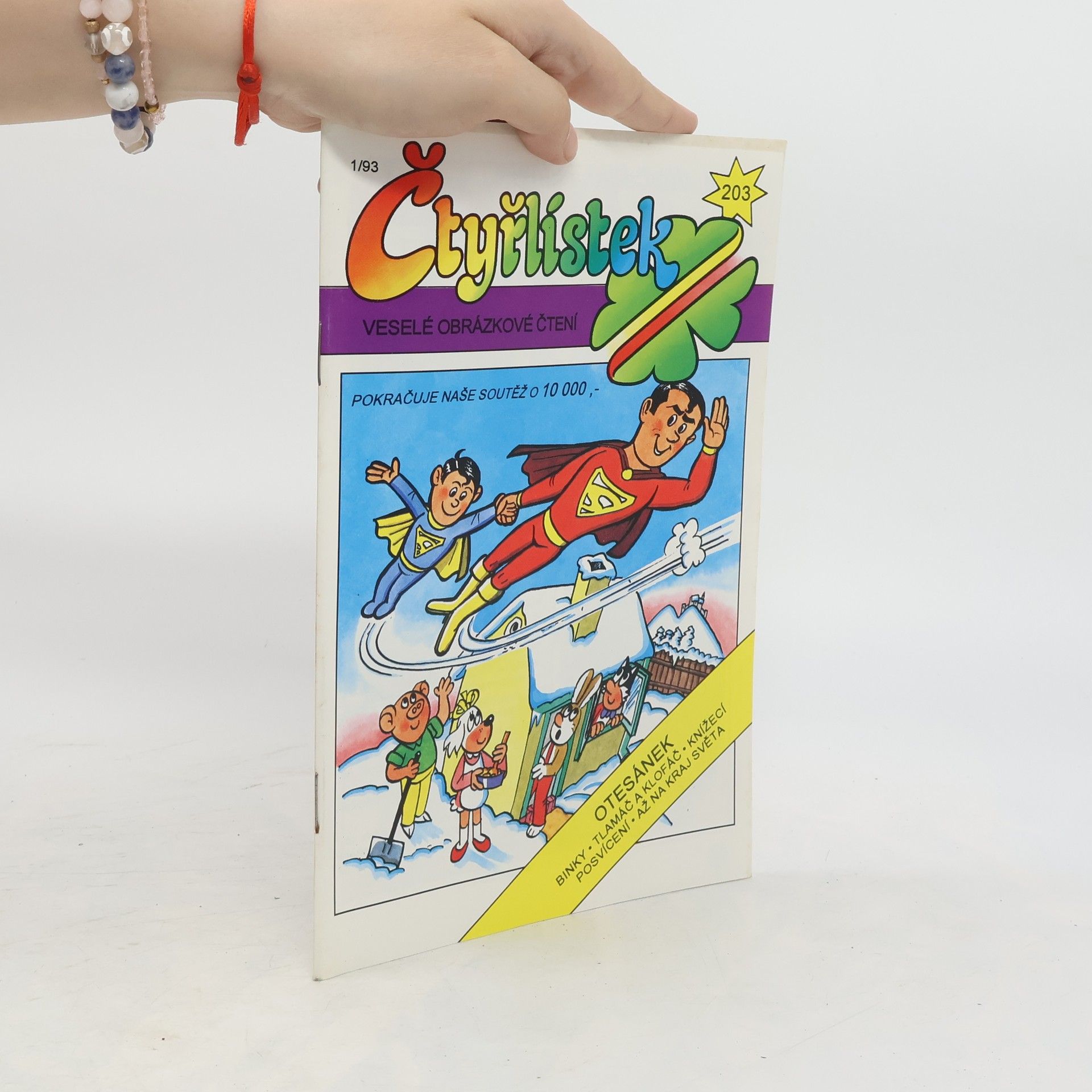 Collectif d'auteurs Čtyřlístek 203. 1/1993. Otesánek