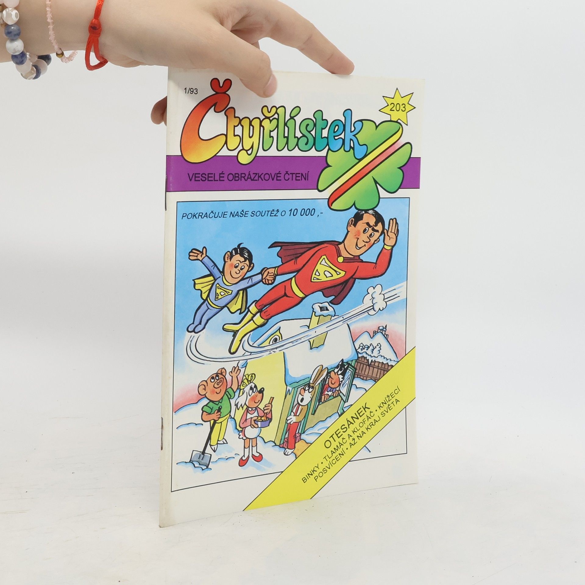 Kolektiv autorů Čtyřlístek 203. 1/1993. Otesánek