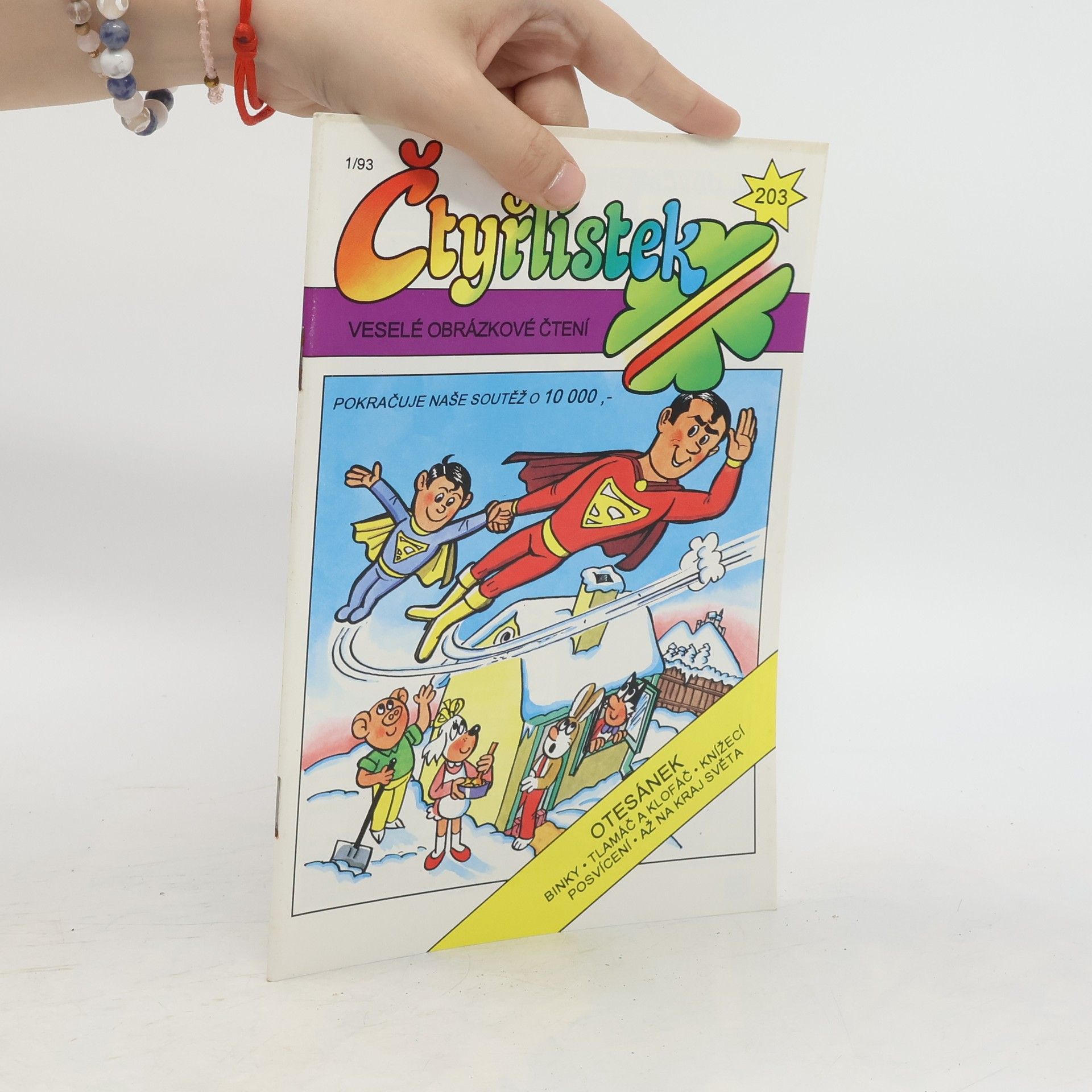 Kolektiv autorů Čtyřlístek 203. 1/1993. Otesánek