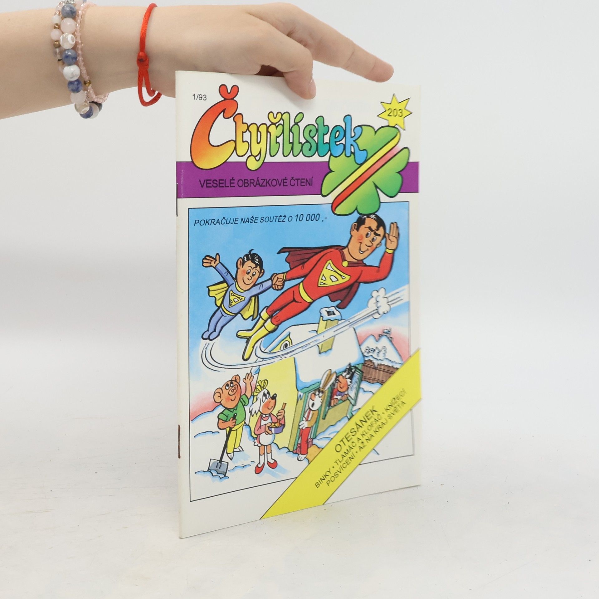 Kolektiv autorů Čtyřlístek 203. 1/1993. Otesánek