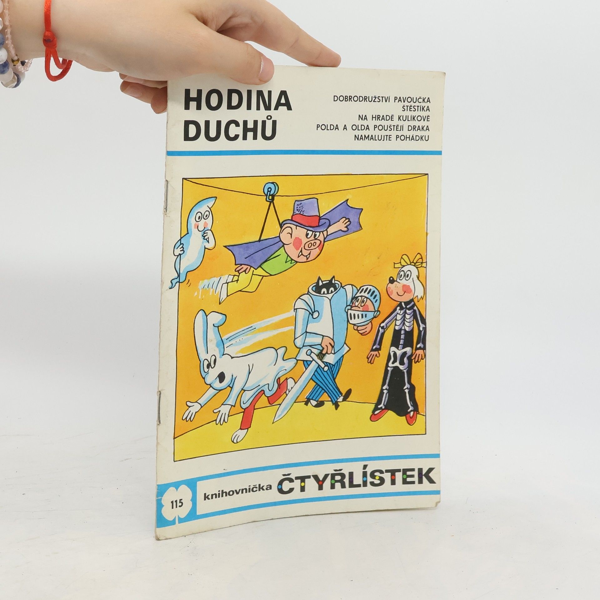 Jaroslav Němeček Čtyřlístek 115. Hodina duchů