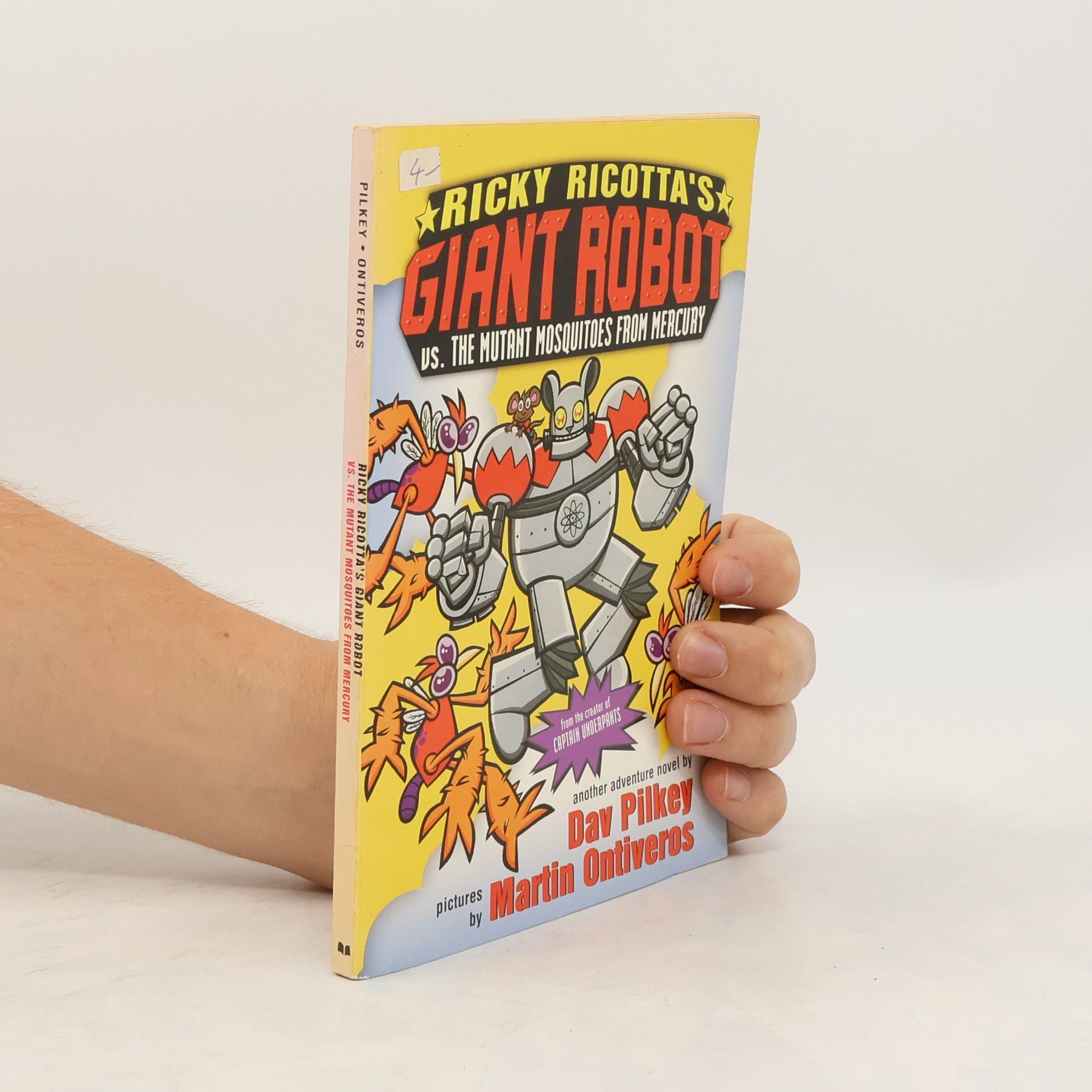 Dav Pilkey Ricky Ricotta's Giant Robot vs. The Mutant Mosquitos From Mercury