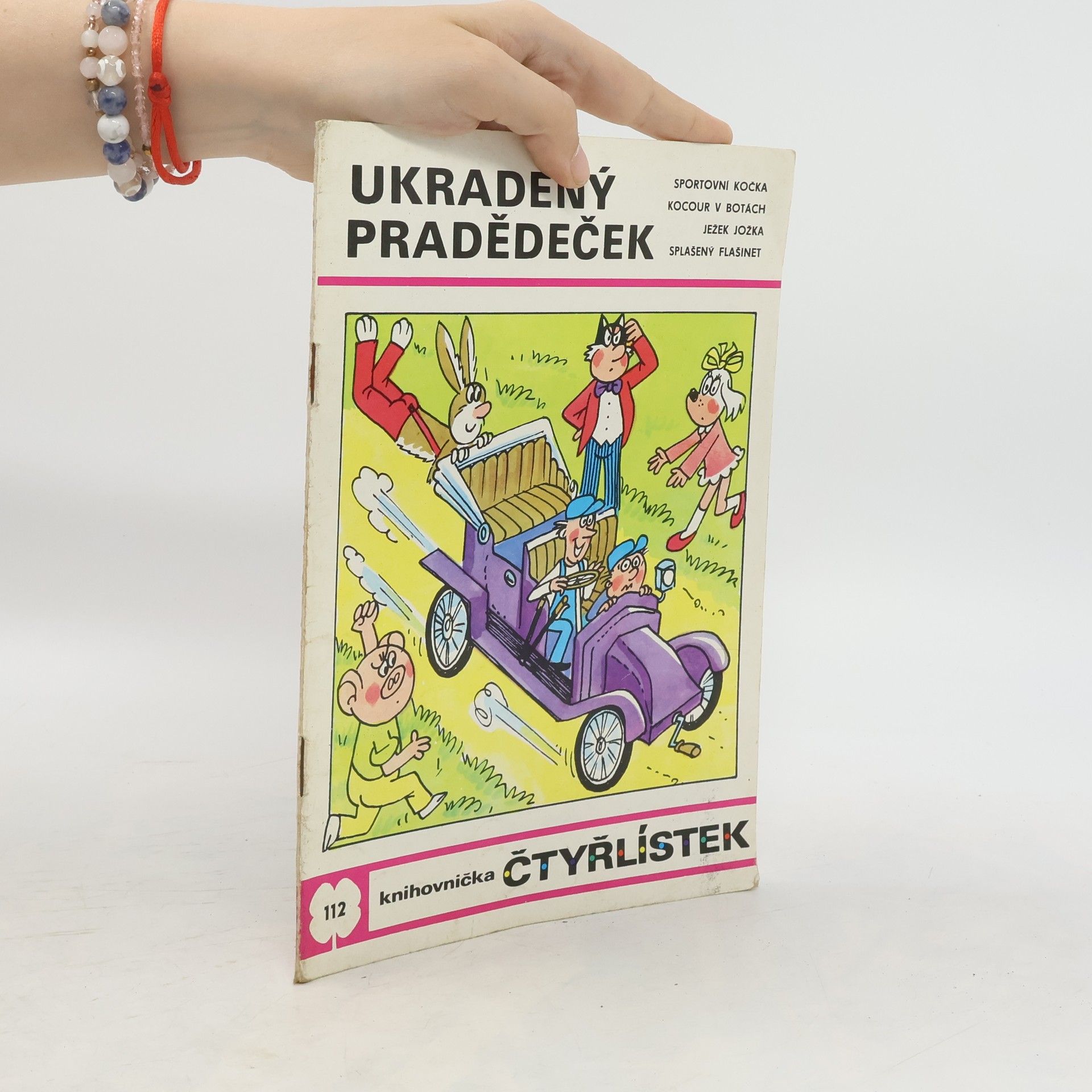 Jaroslav Němeček Čtyřlístek 112. Ukradený pradědeček