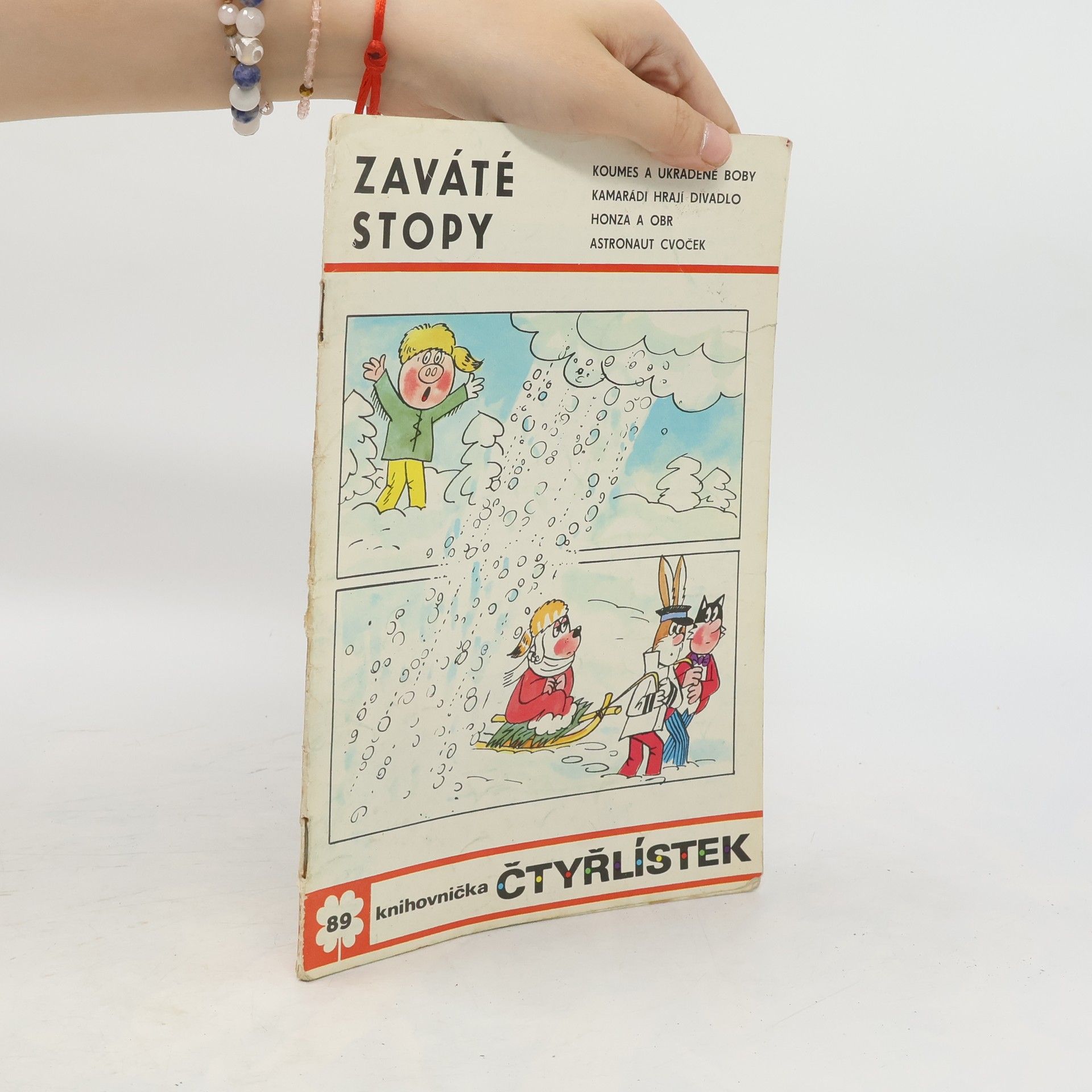 Ljuba Štíplová Čtyřlístek 89. Zaváté stopy