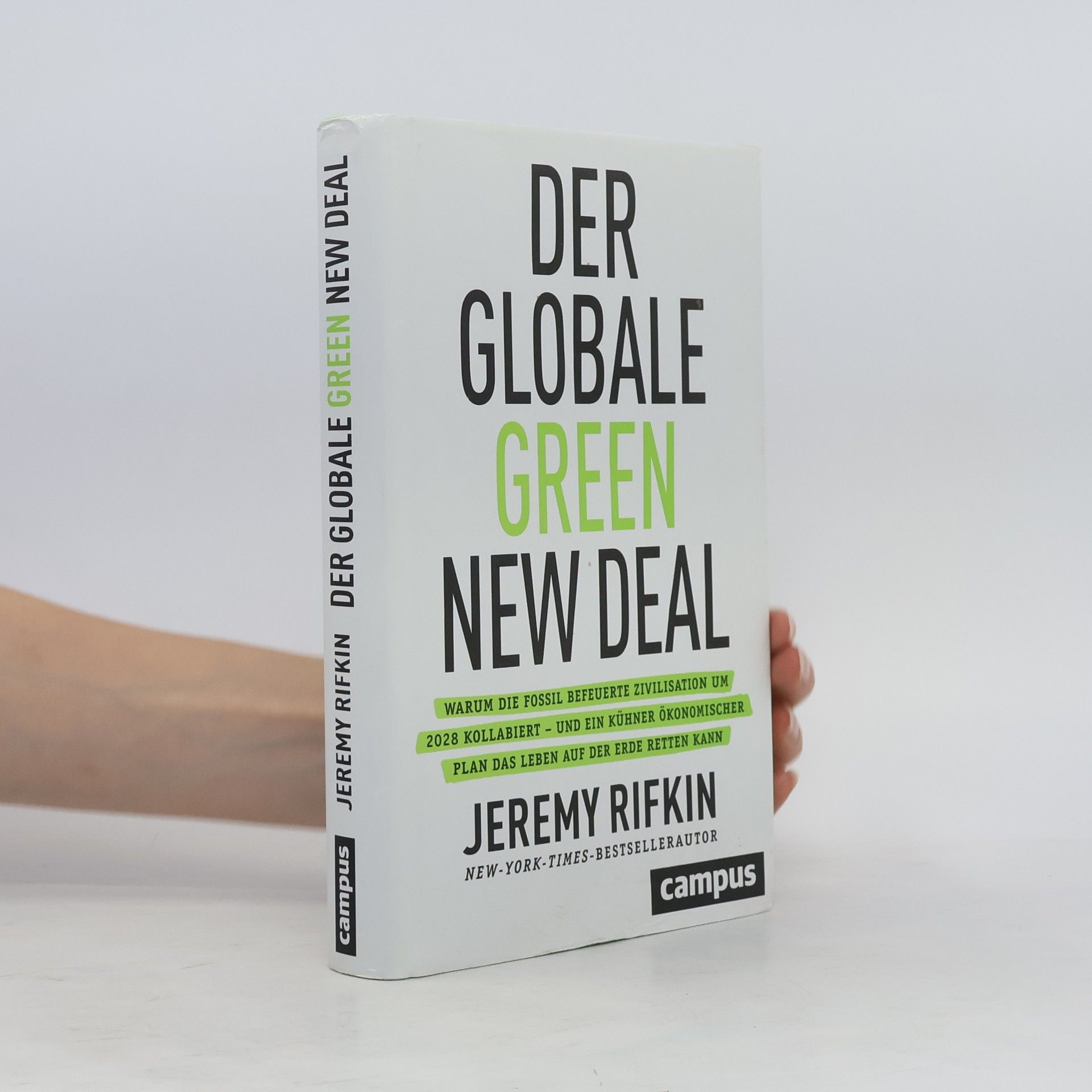 Jeremy Rifkin Der globale Green New Deal