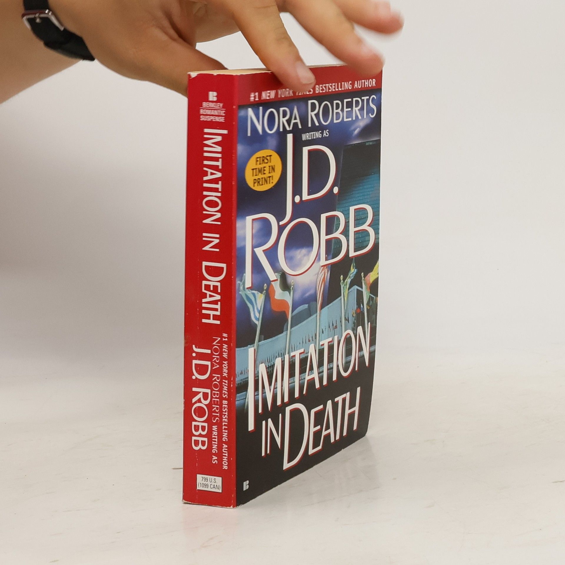 Nora Roberts Imitation in Death. Das Herz des Mörders, englische Ausgabe