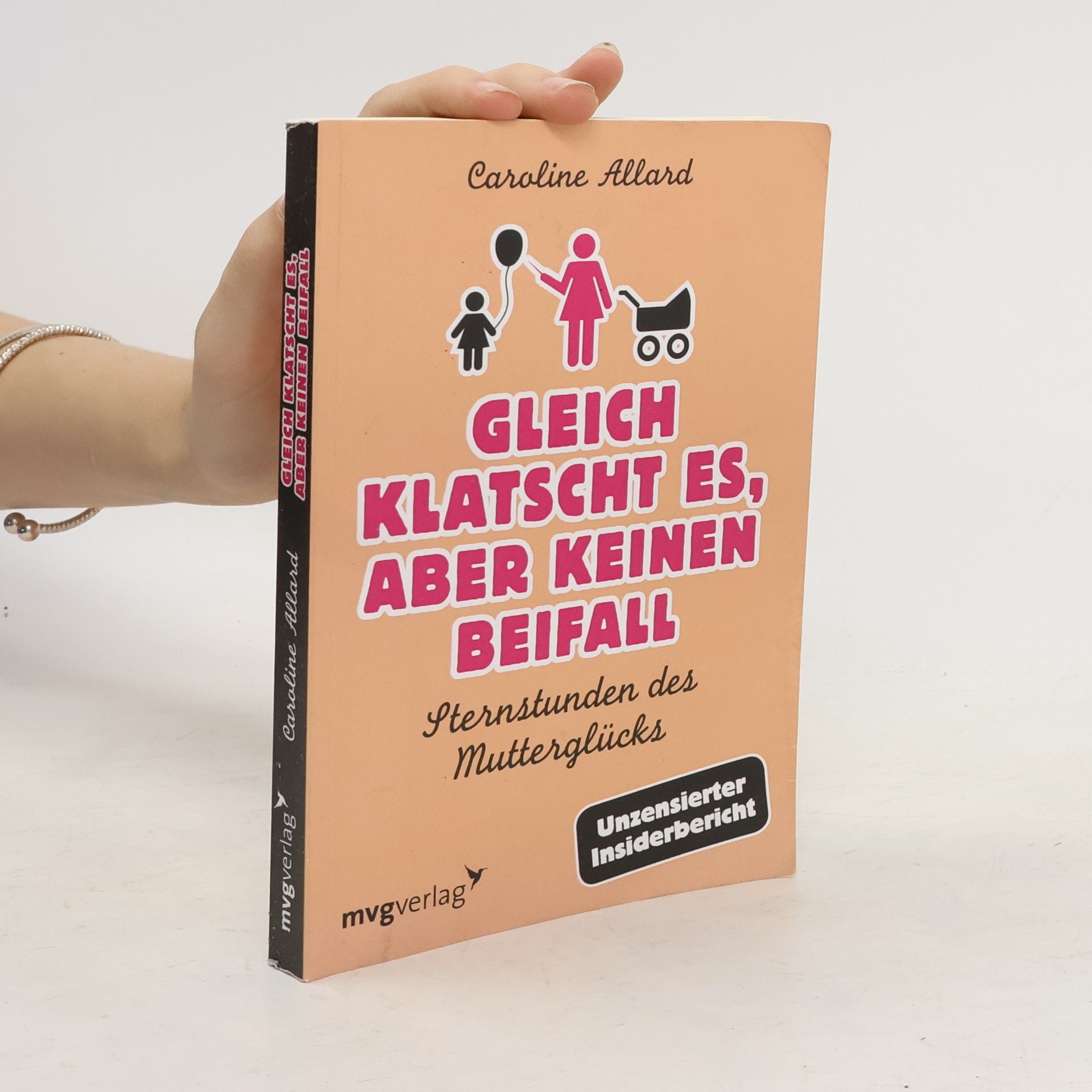 Caroline Allard Gleich klatscht es, aber keinen Beifall