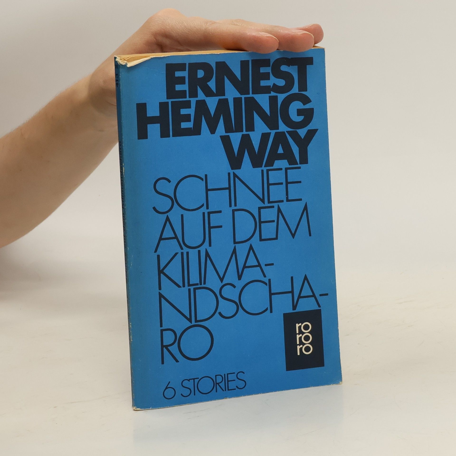 Ernest Hemingway Schnee Auf Dem Kilimandscharo