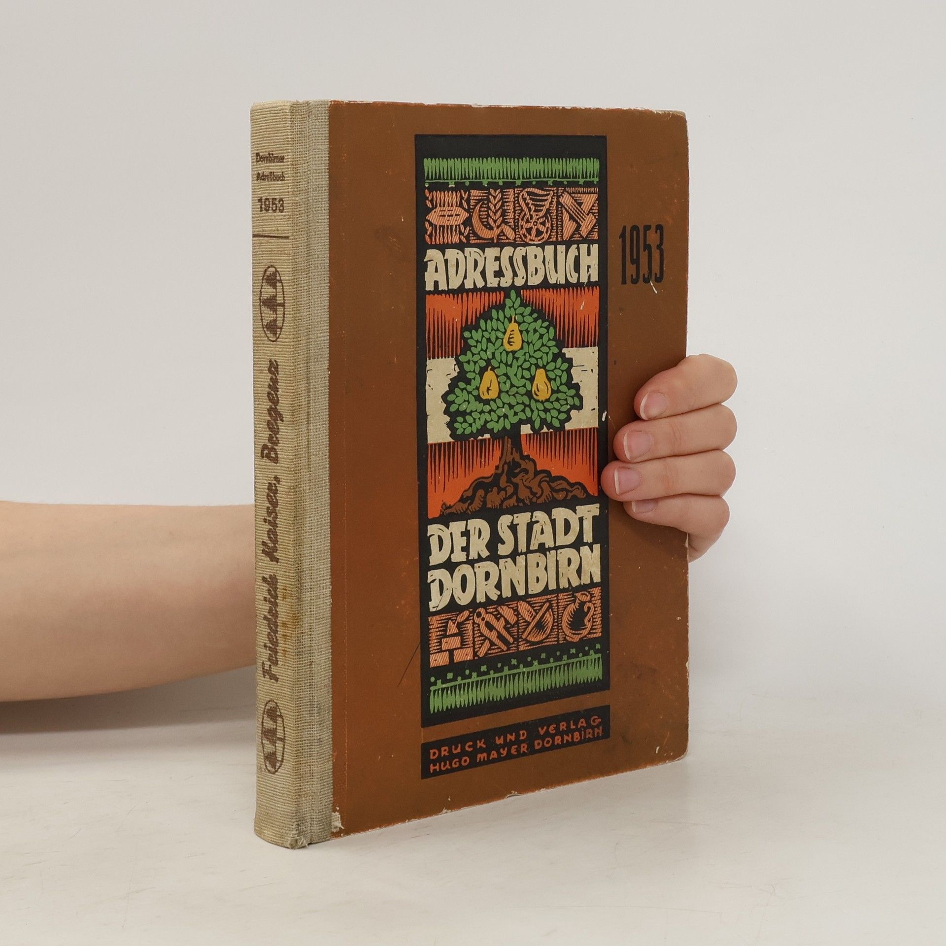 Collectif d'auteurs Adressbuch der Stadt Dornbirn 1953