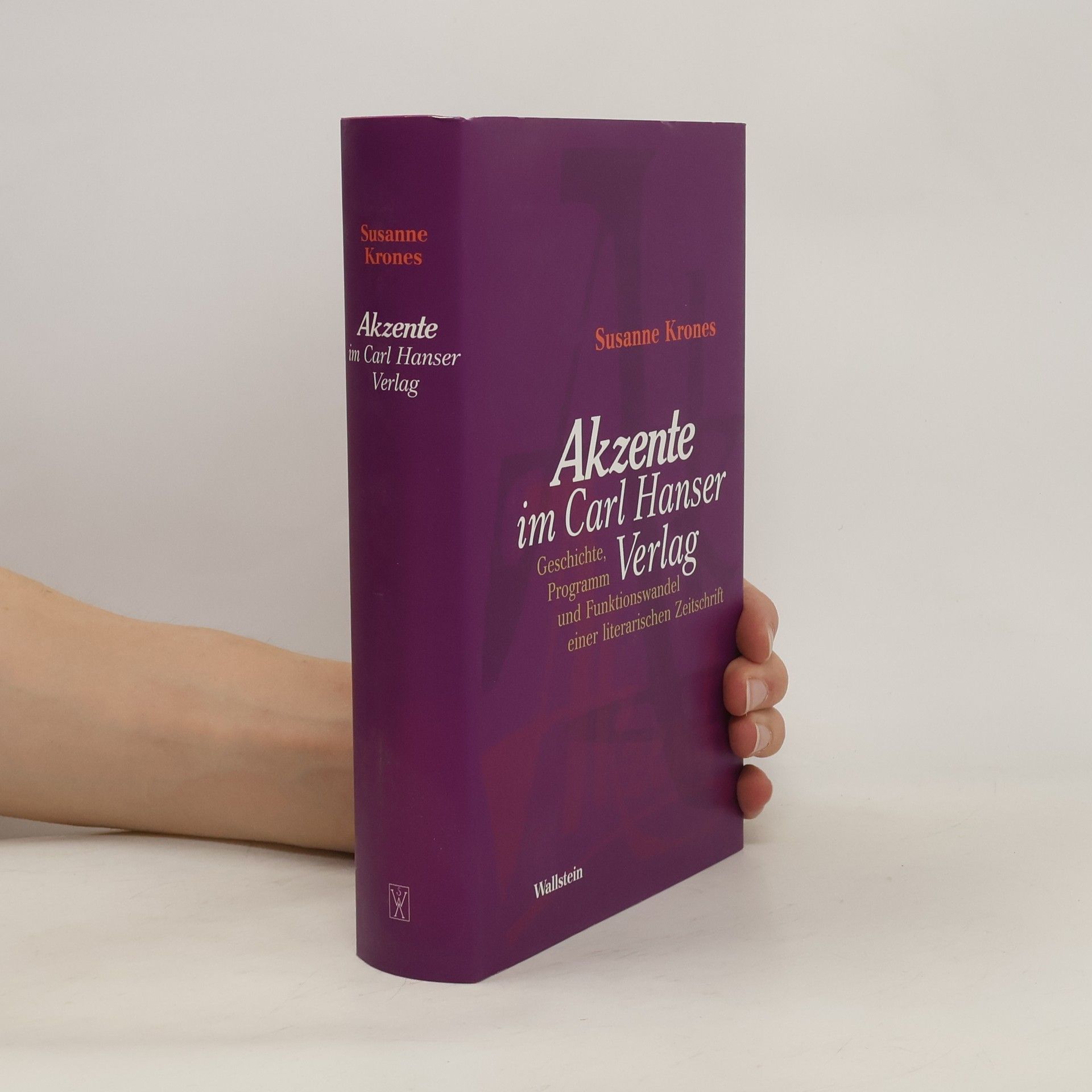 Susanne Krones Akzente im Carl Hanser Verlag