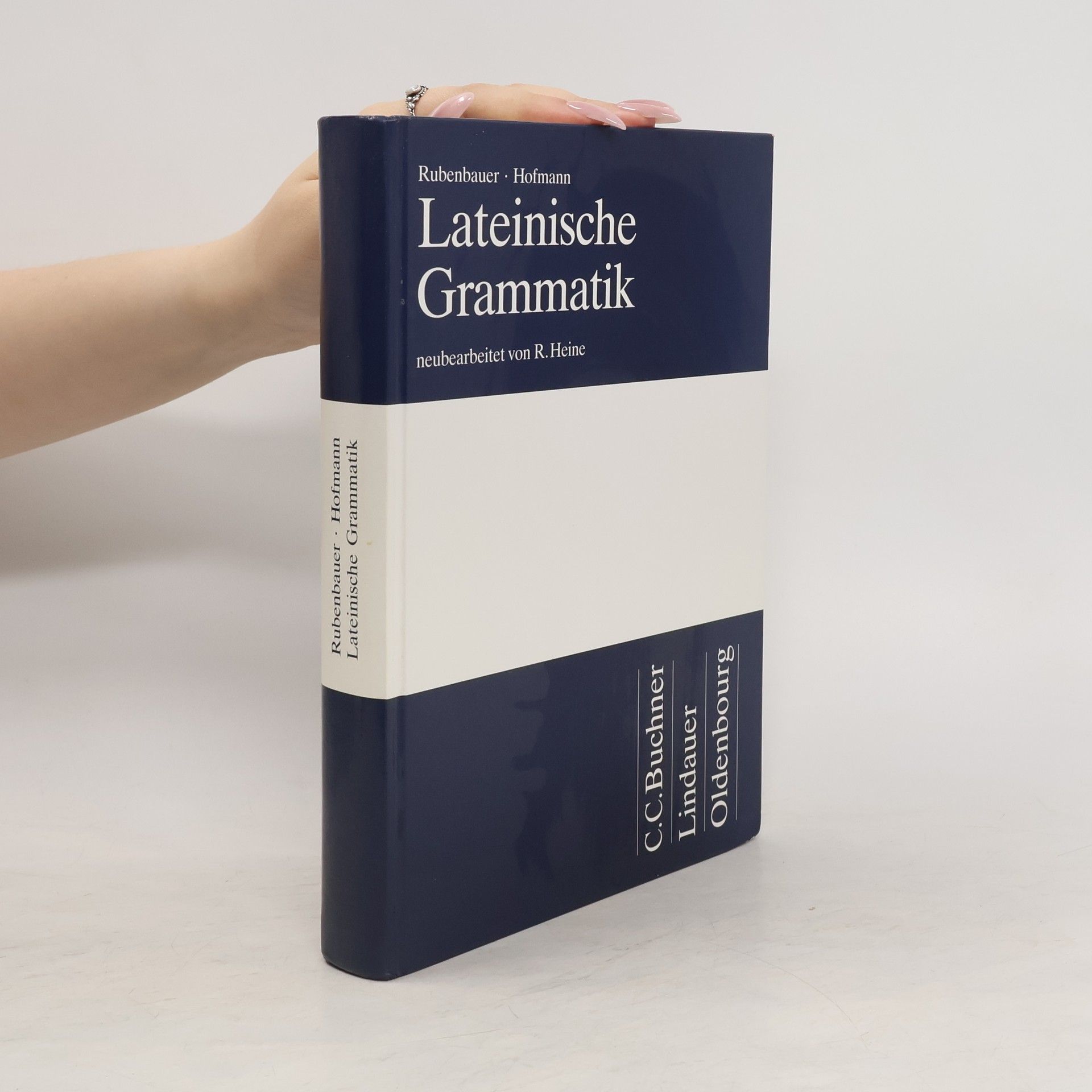 Hans Rubenbauer Lateinische Grammatik