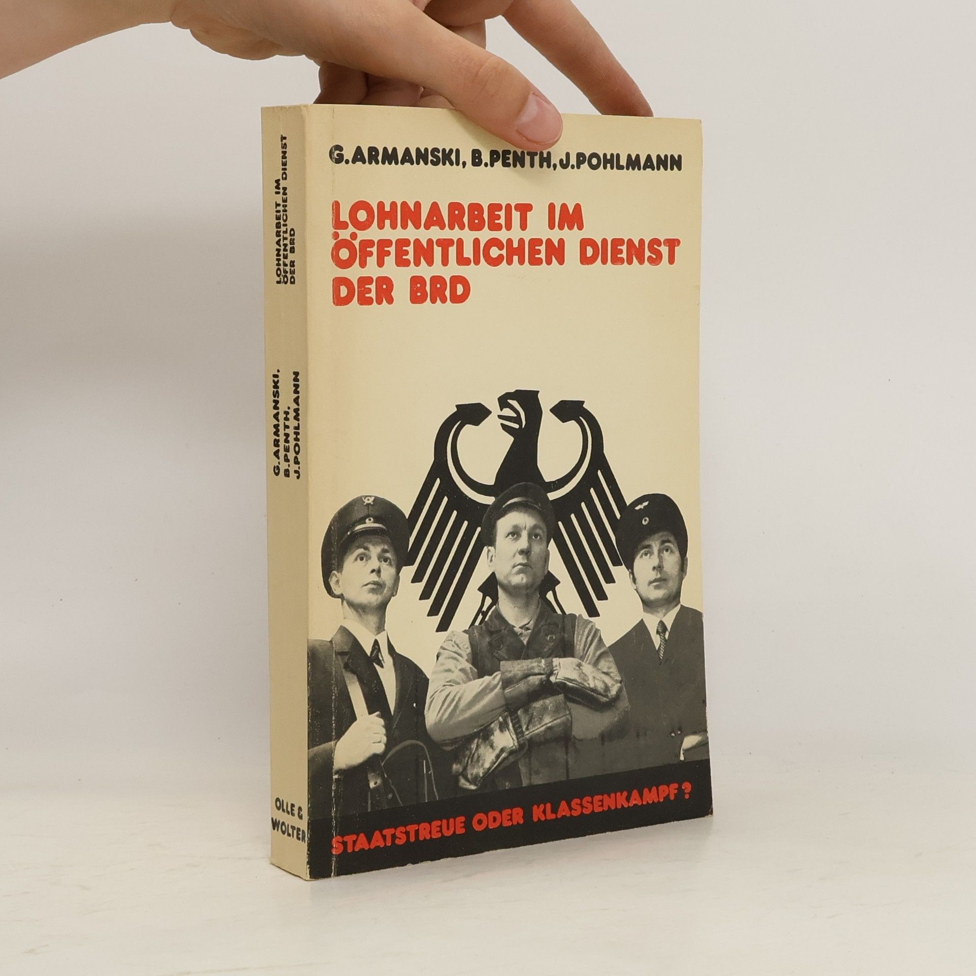 Gerhard Armanski Lohnarbeit im öffentlichen Dienst der BRD