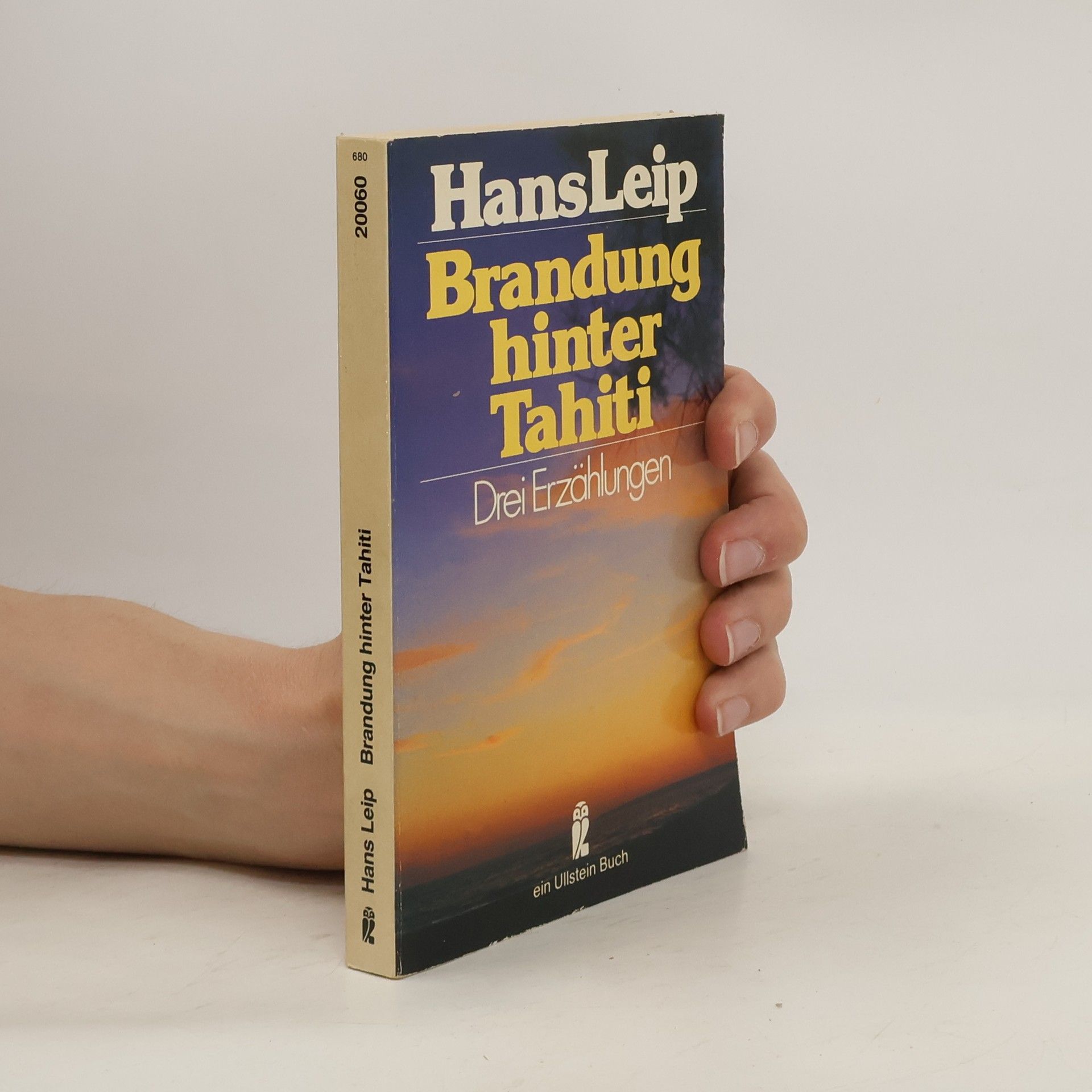Hans Leip Brandung hinter Tahiti