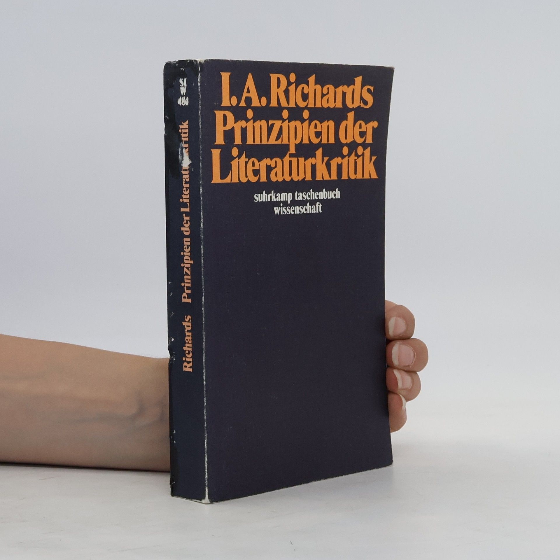 I. A. Richards Prinzipien der Literaturkritik