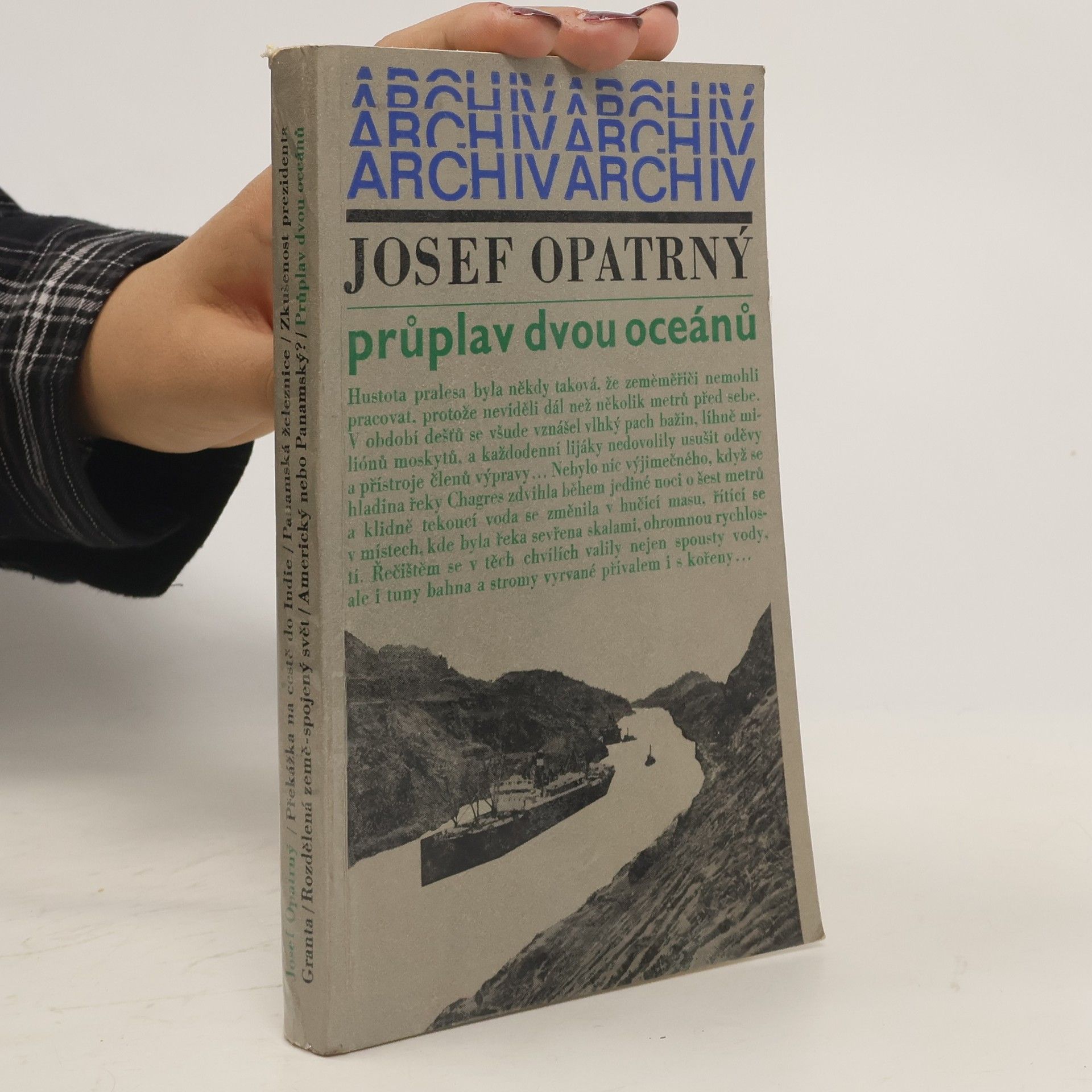 Josef Opatrný Průplav dvou oceánů