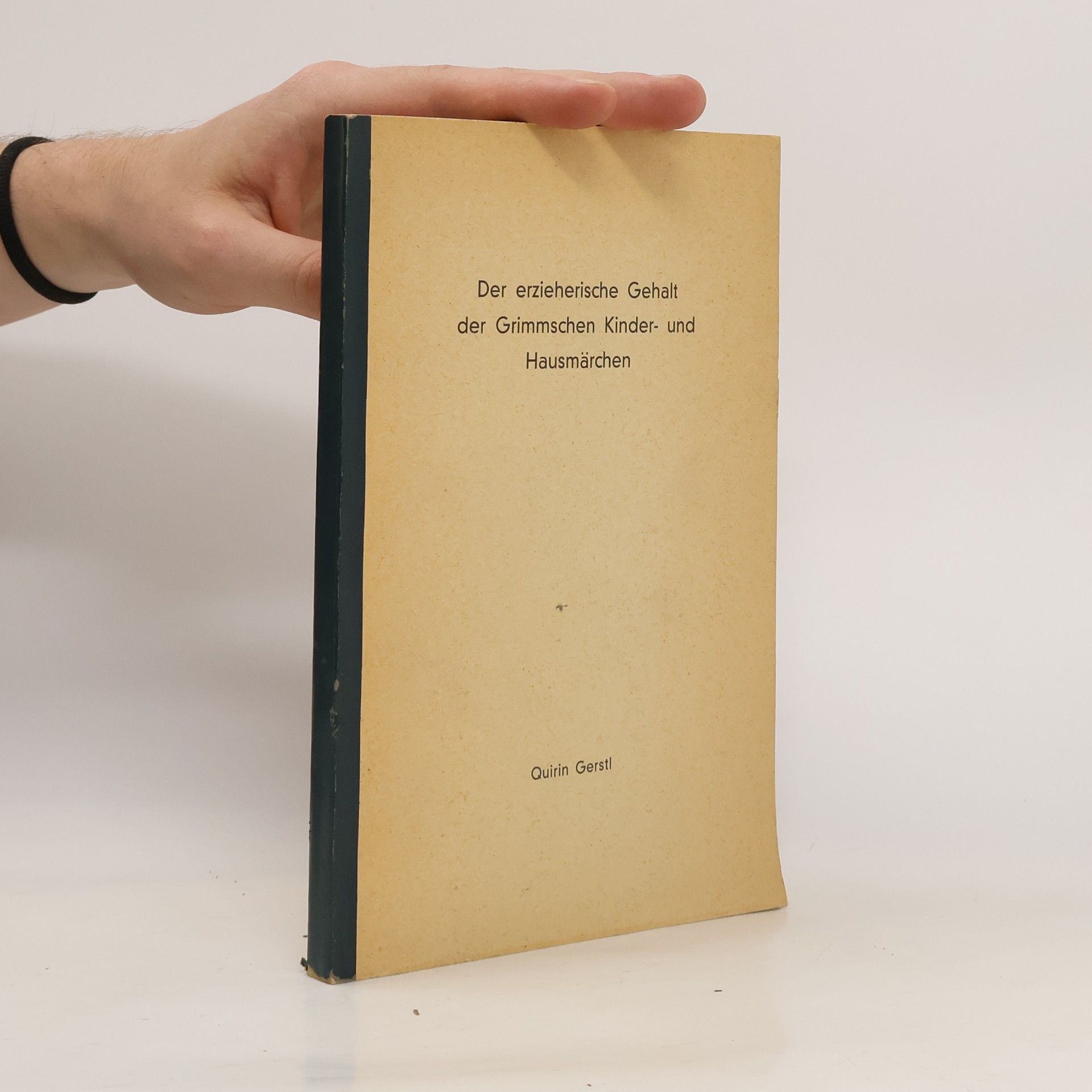 Auteurscollectief Der erzieherische Gehalt der Grimmschen Kinder- und Hausmärchen