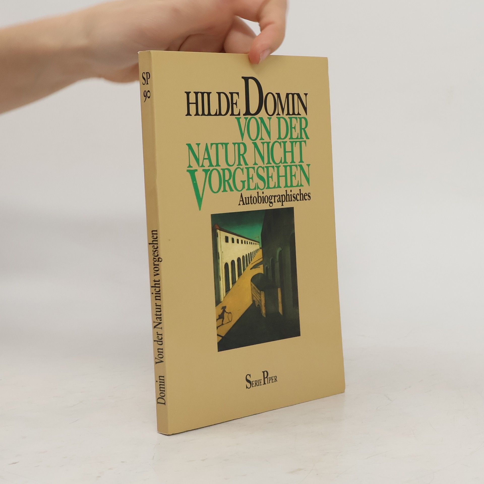Hilde Domin Von der Natur nicht vorgesehen