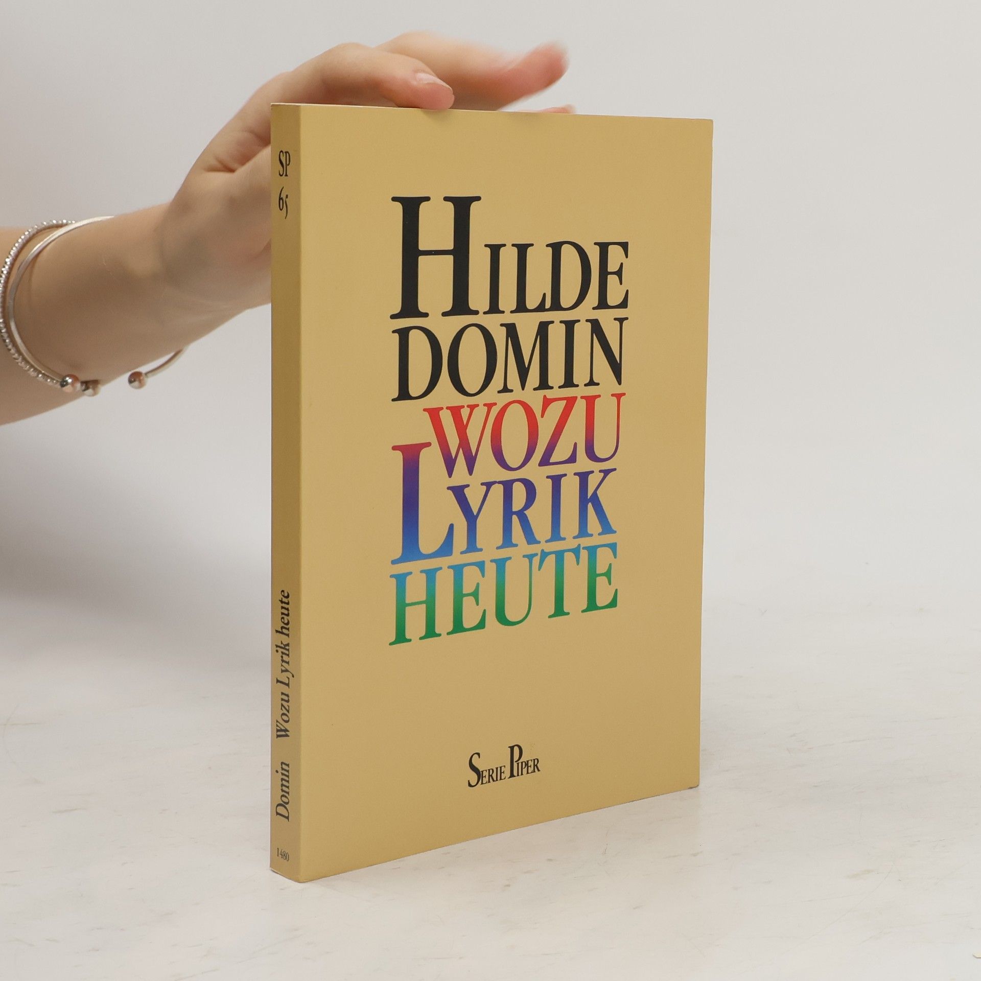Hilde Domin Wozu Lyrik heute