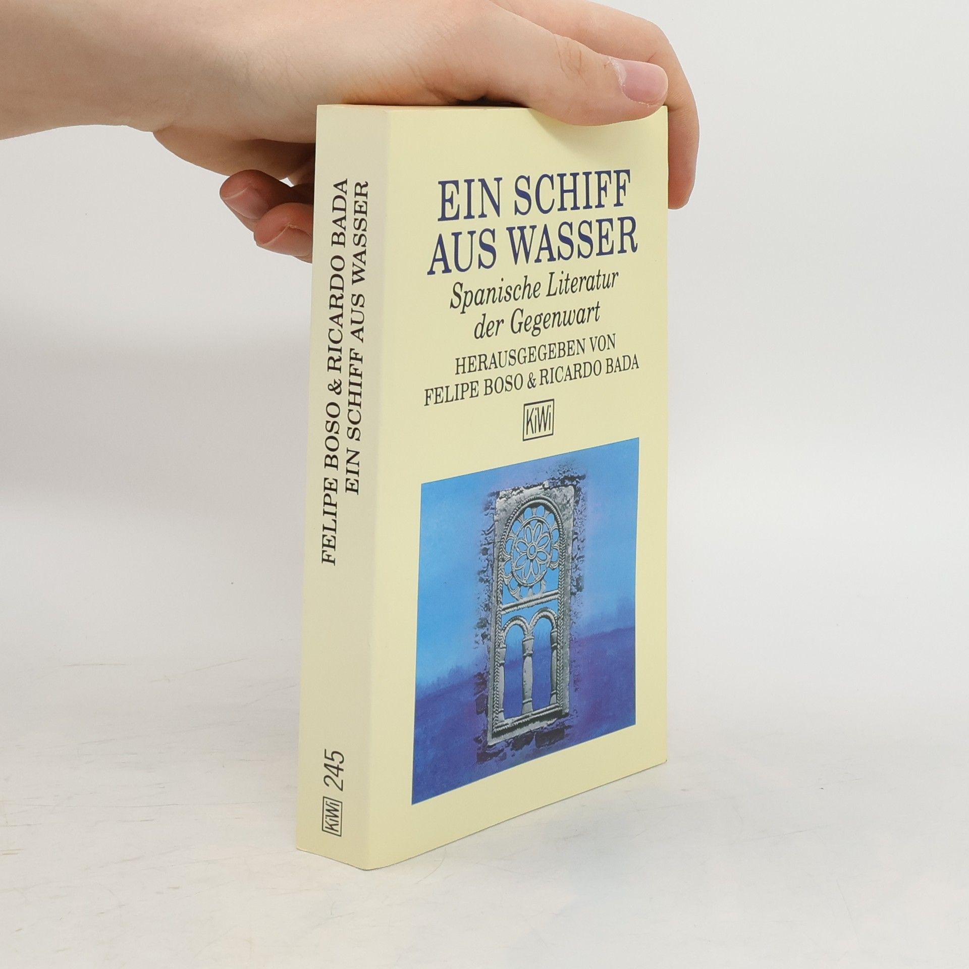 Felipe Boso Ein Schiff aus Wasser