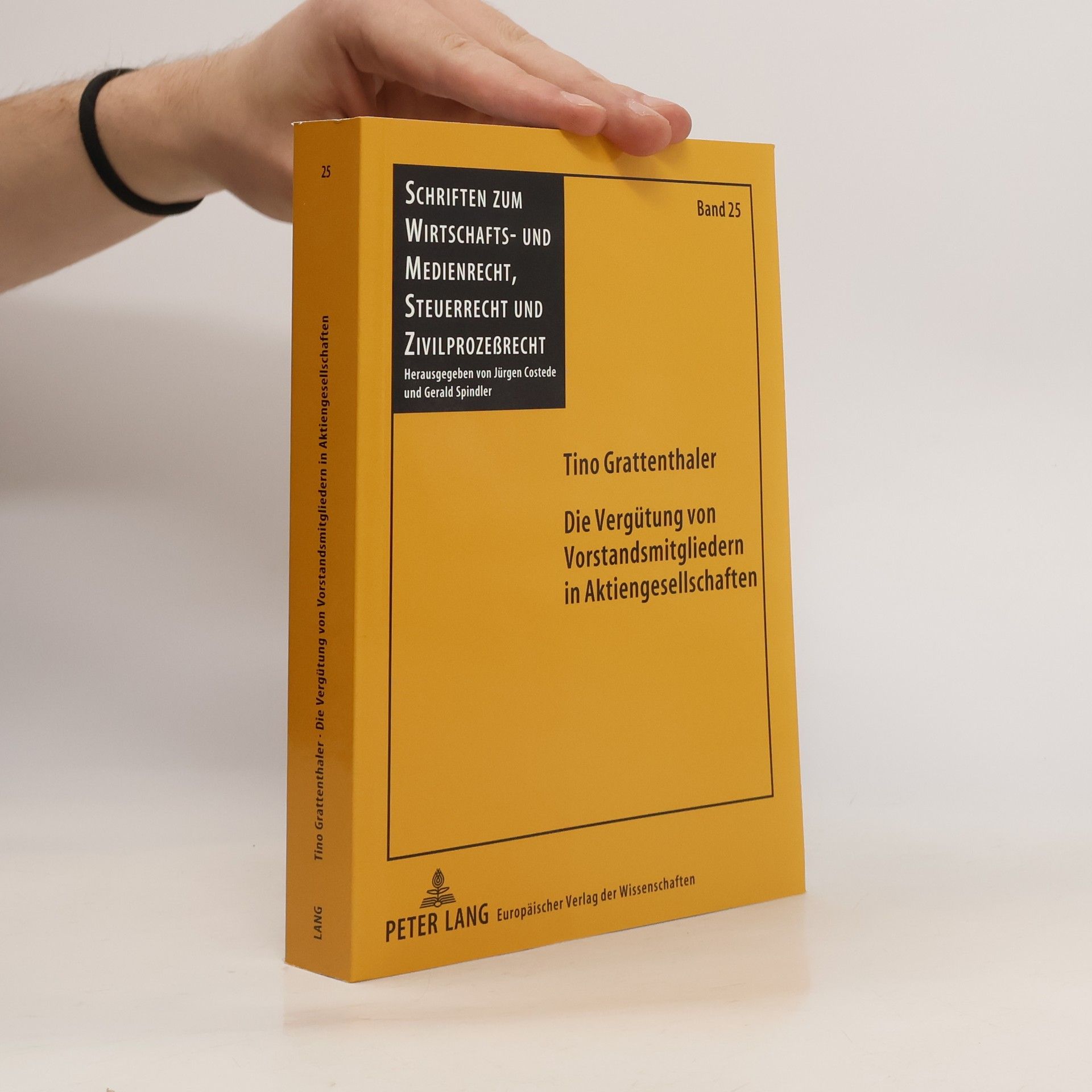 Tino Grattenthaler Die Vergütung von Vorstandsmitgliedern in Aktiengesellschaften
