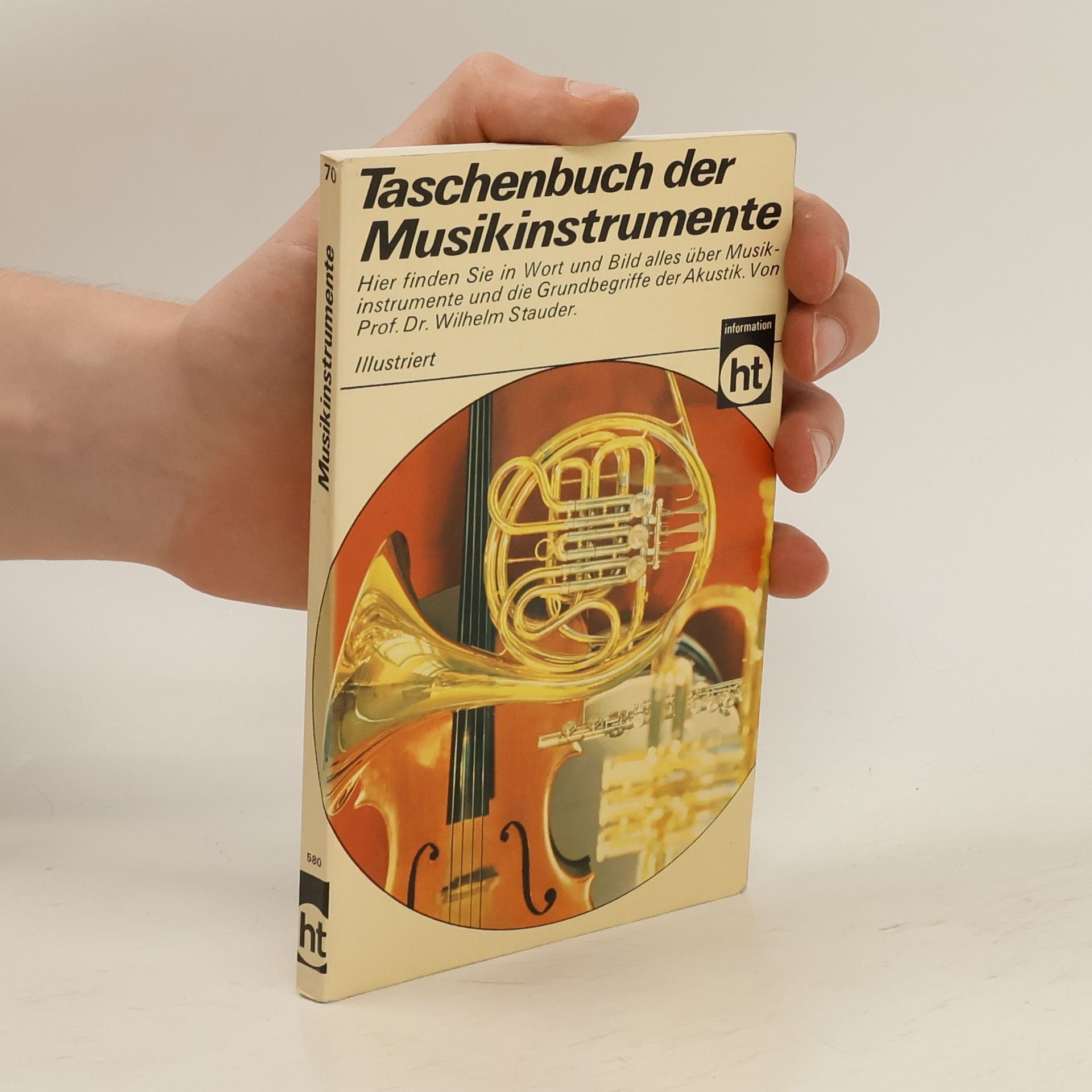 Wilhelm Stauder Taschenbuch der Musikinstrumente