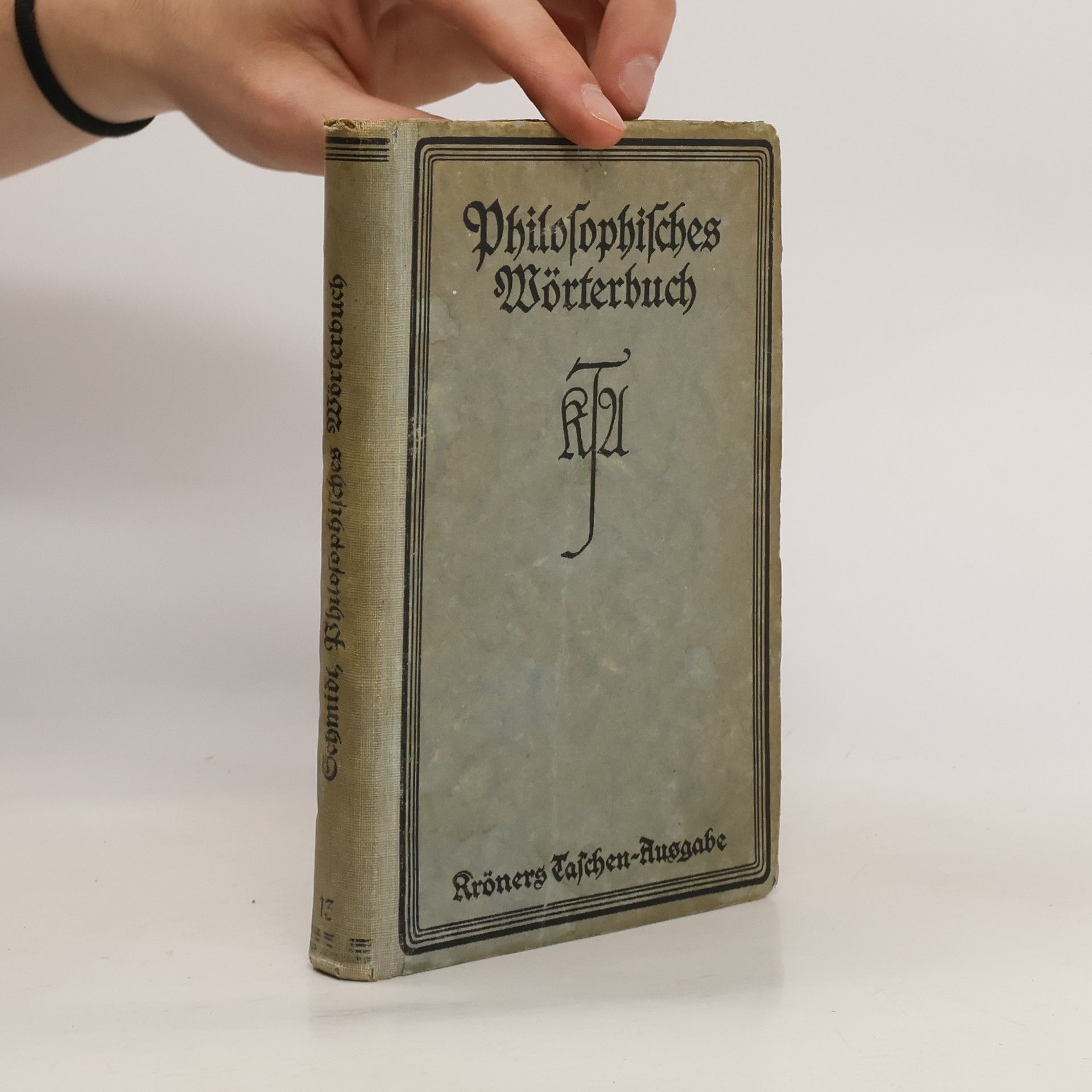 Wolf-Heinrich Schmidt Philosophisches Wörterbuch